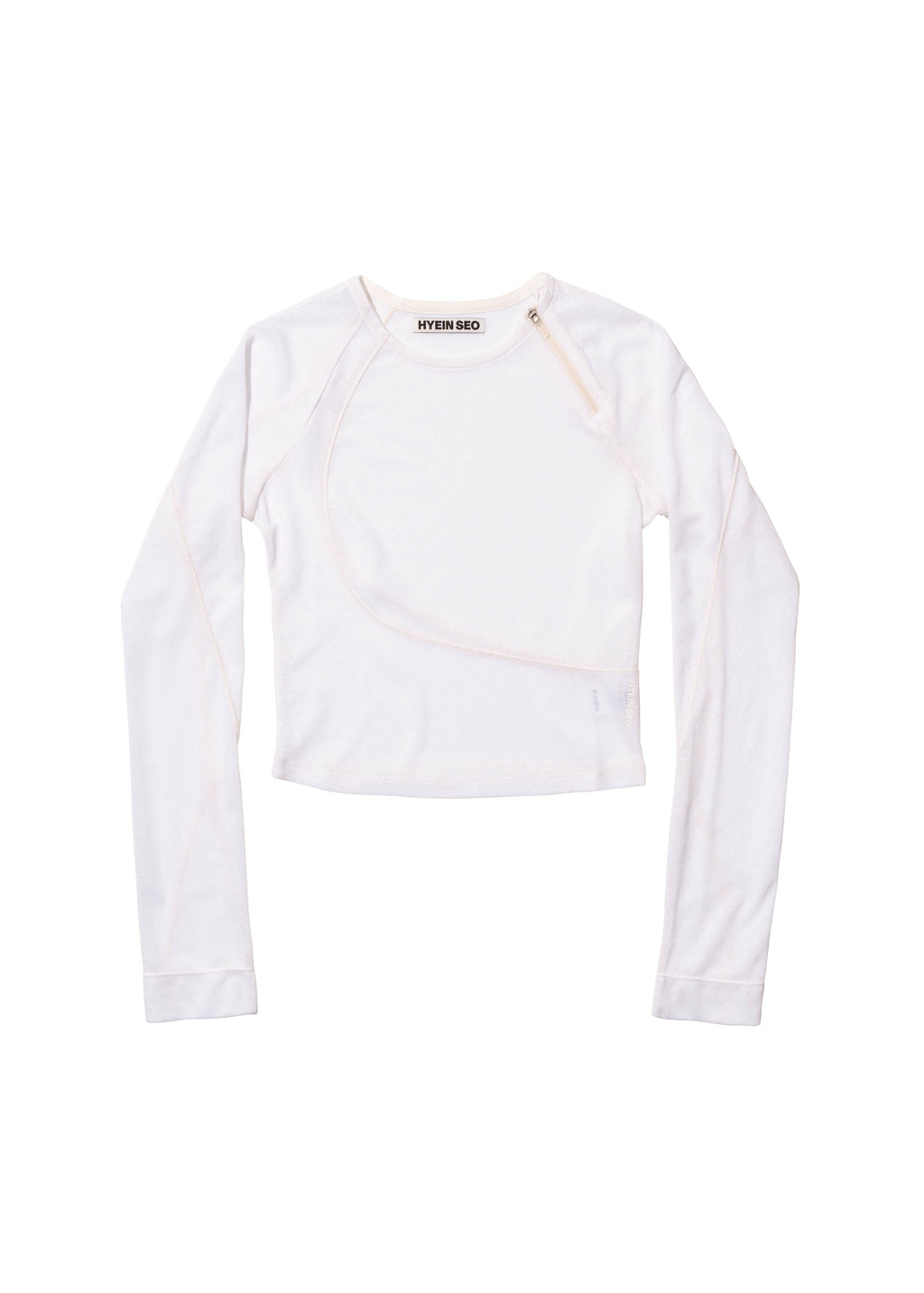 Hyein Seo - Helix Long Sleeve (White) product image 3 | TRAB K-Fashion Australia