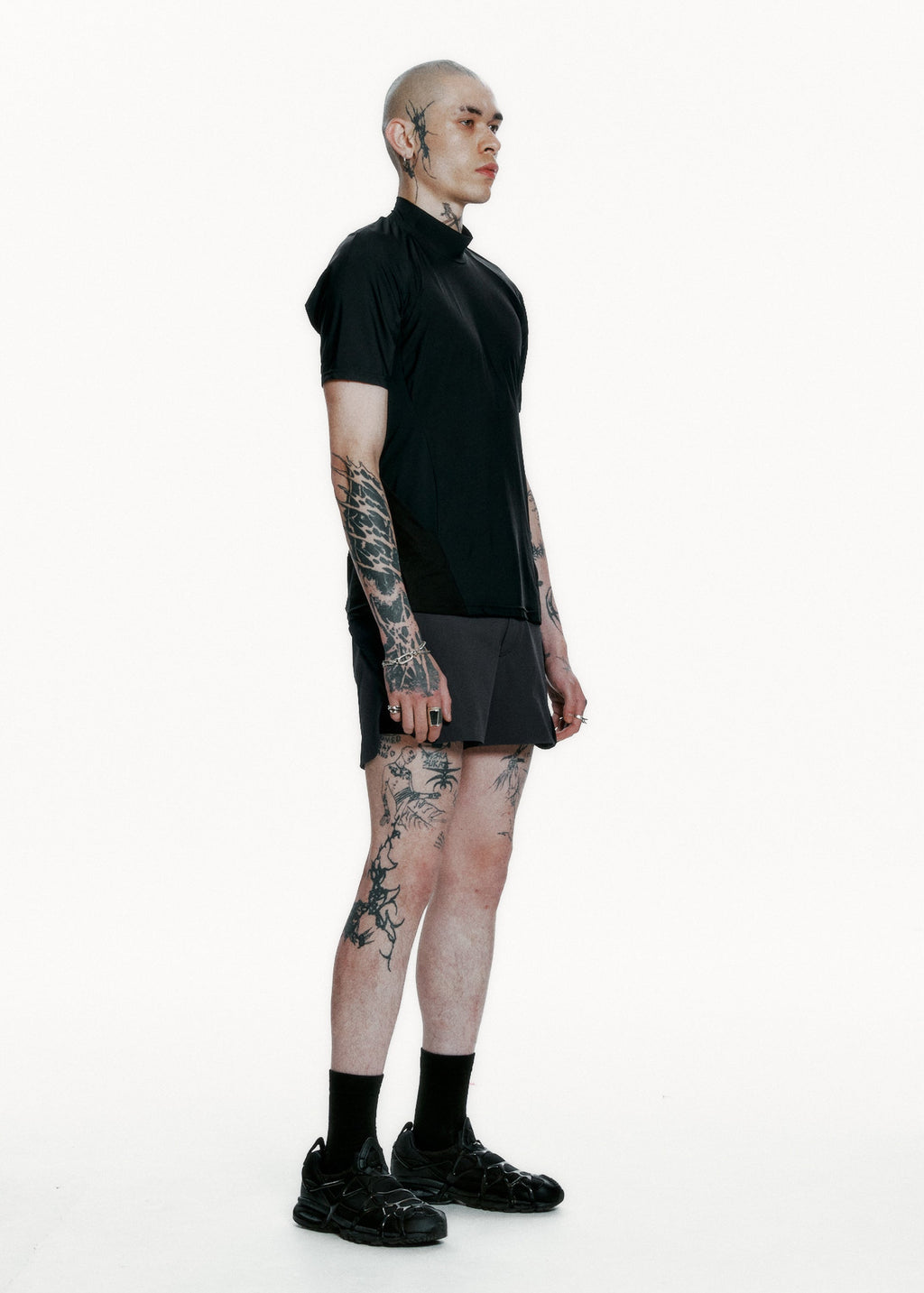 Hyein Seo - Pocket T-Shirt (Black) product image 1 | TRAB K-Fashion Australia