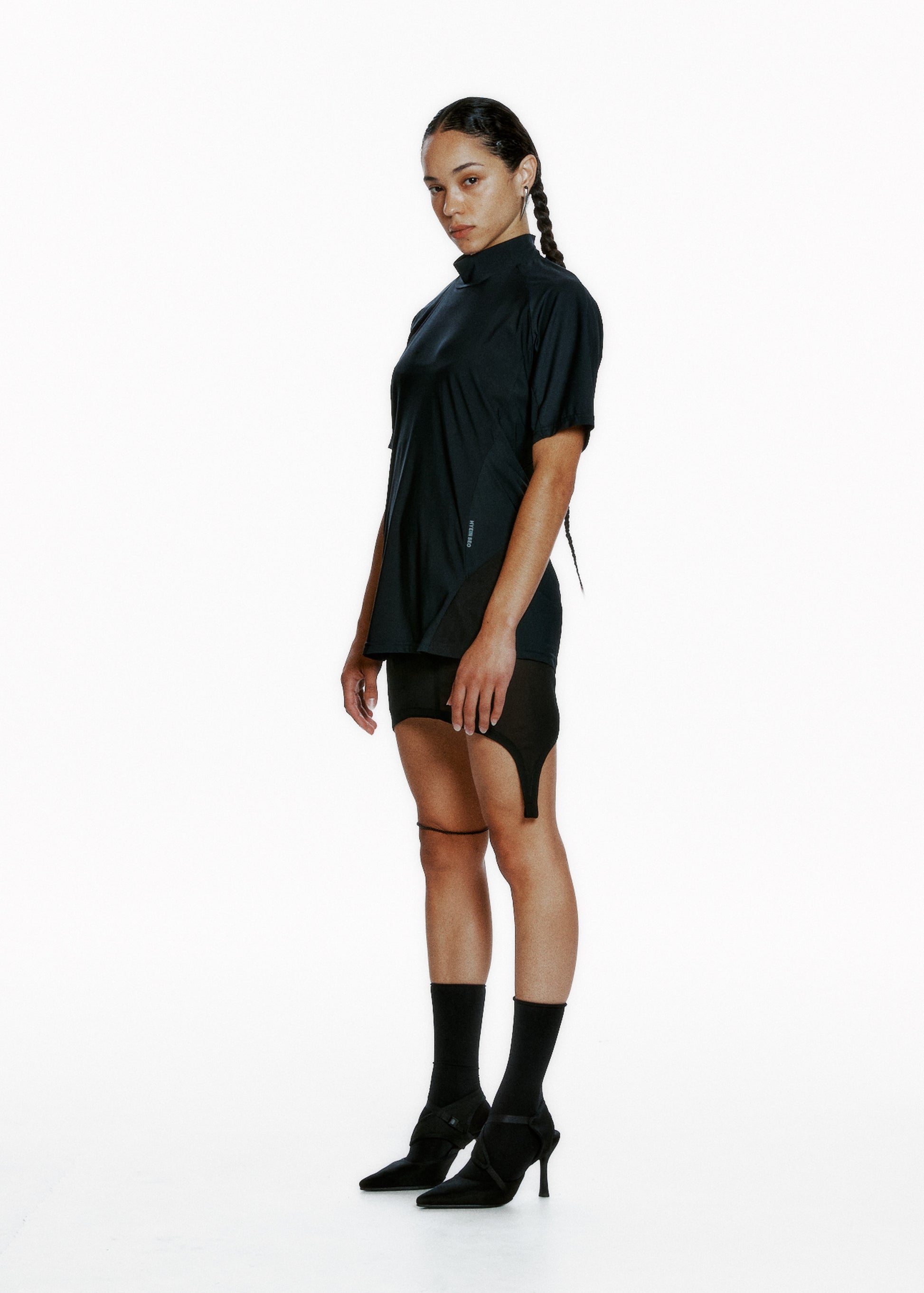 Hyein Seo - Pocket T-Shirt (Black) product image 5 | TRAB K-Fashion Australia