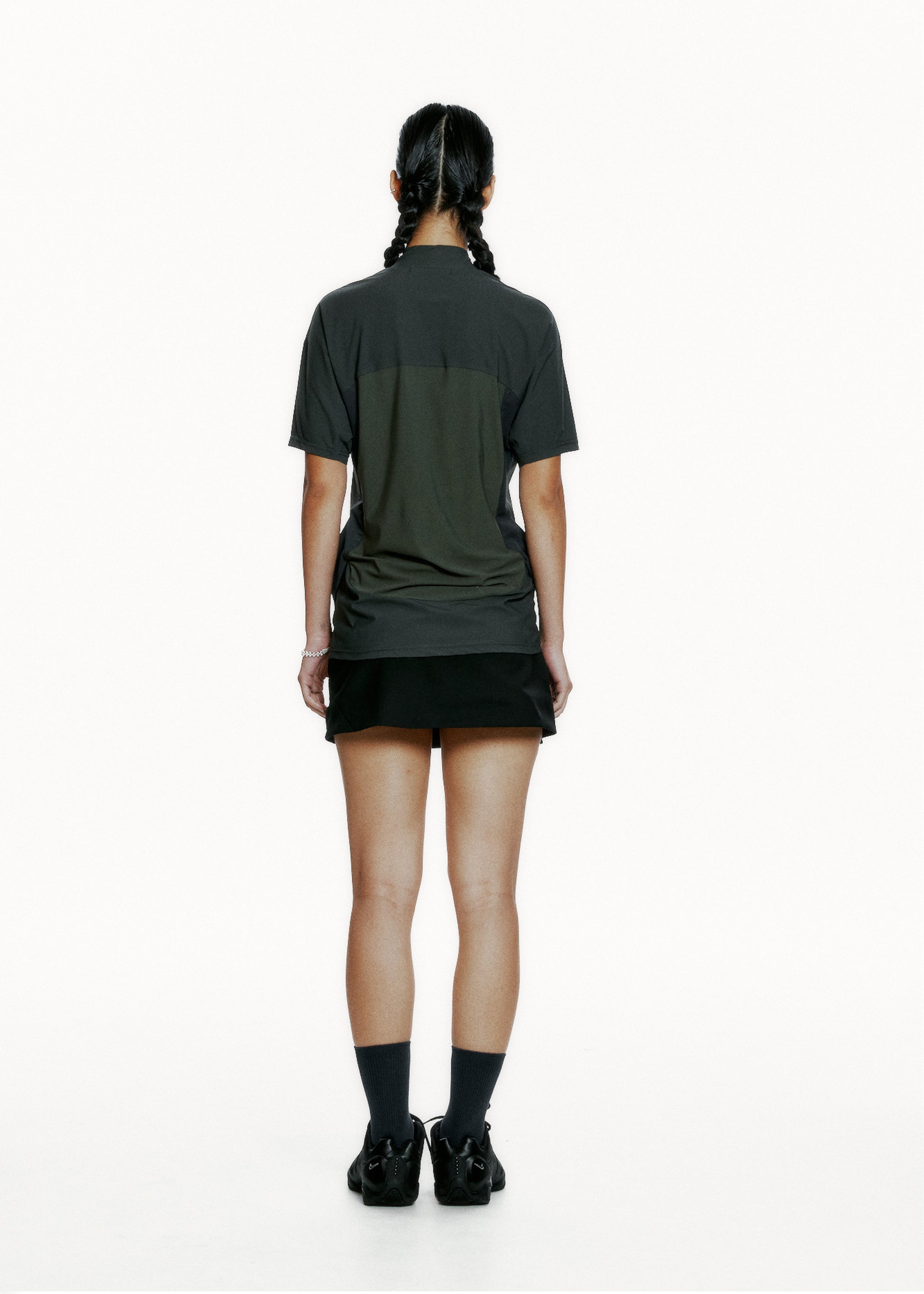 Hyein Seo - Pocket T-Shirt (Khaki) product image 6 | TRAB K-Fashion Australia