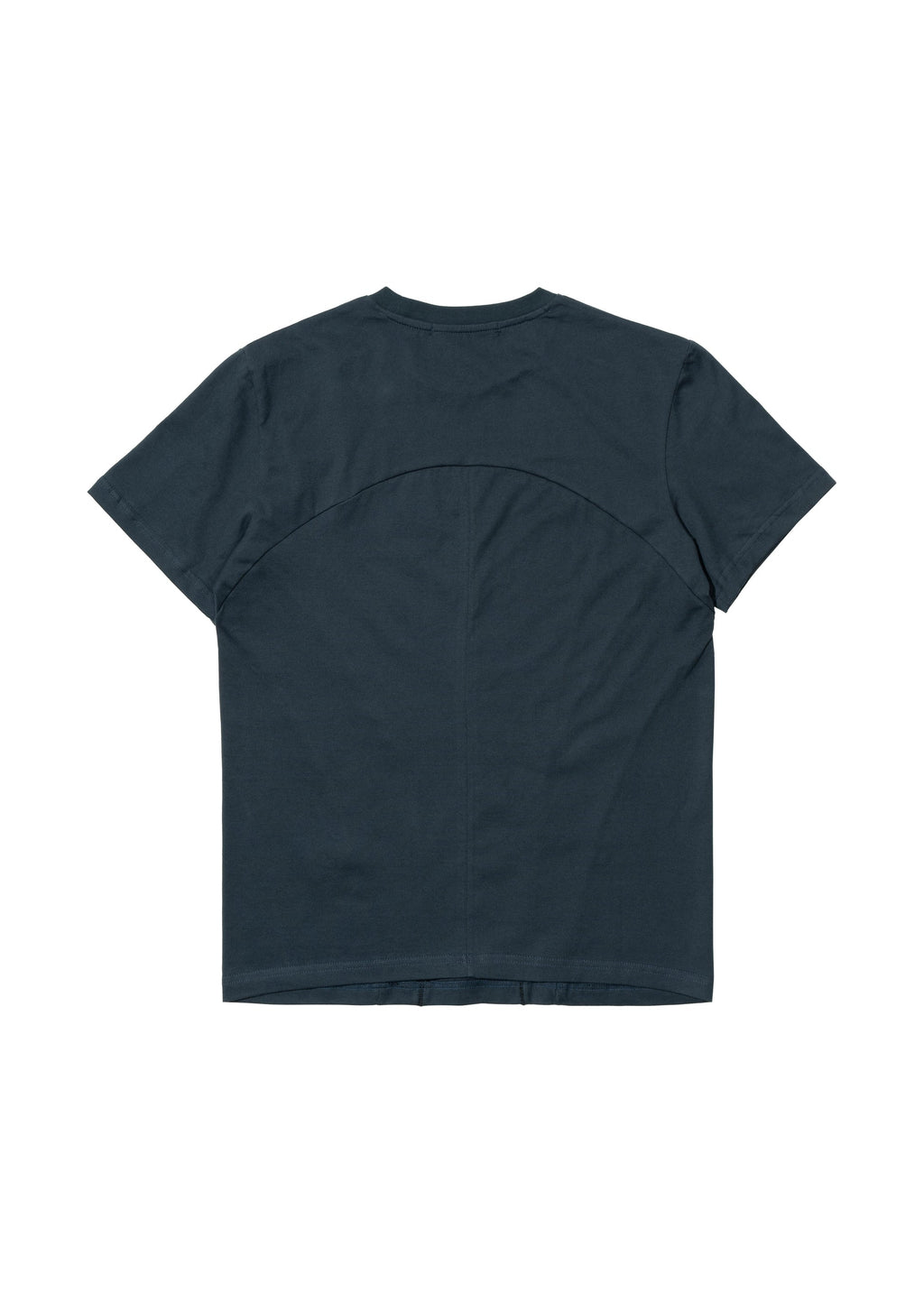 Hyein Seo - Serger Stitch T-Shirt (Fog Navy) product image 6 | TRAB K-Fashion Australia