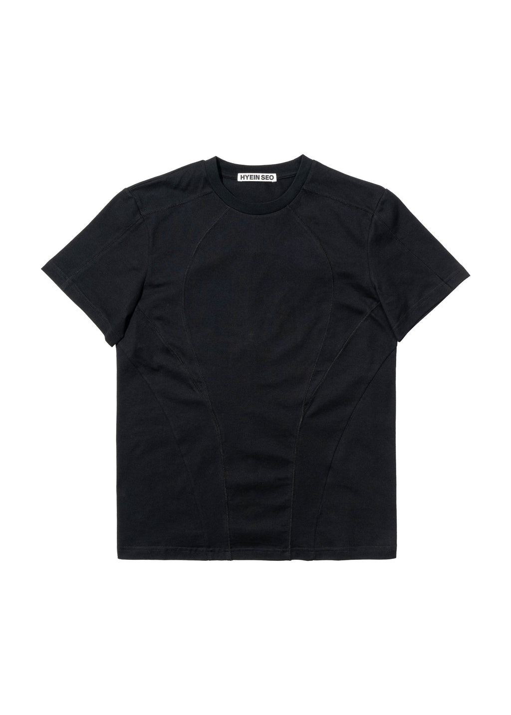 Hyein Seo - Serger Stitch T-Shirt (Black) product image 4 | TRAB K-Fashion Australia