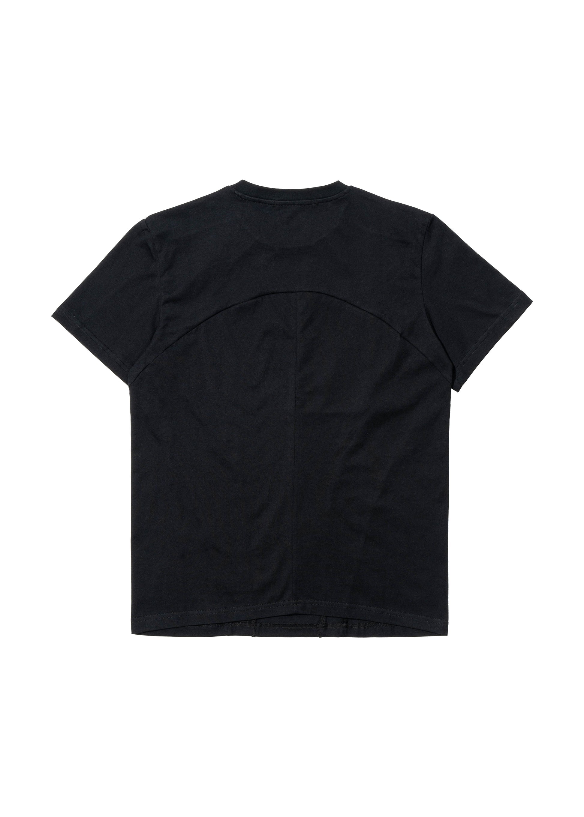 Hyein Seo - Serger Stitch T-Shirt (Black) product image 5 | TRAB K-Fashion Australia
