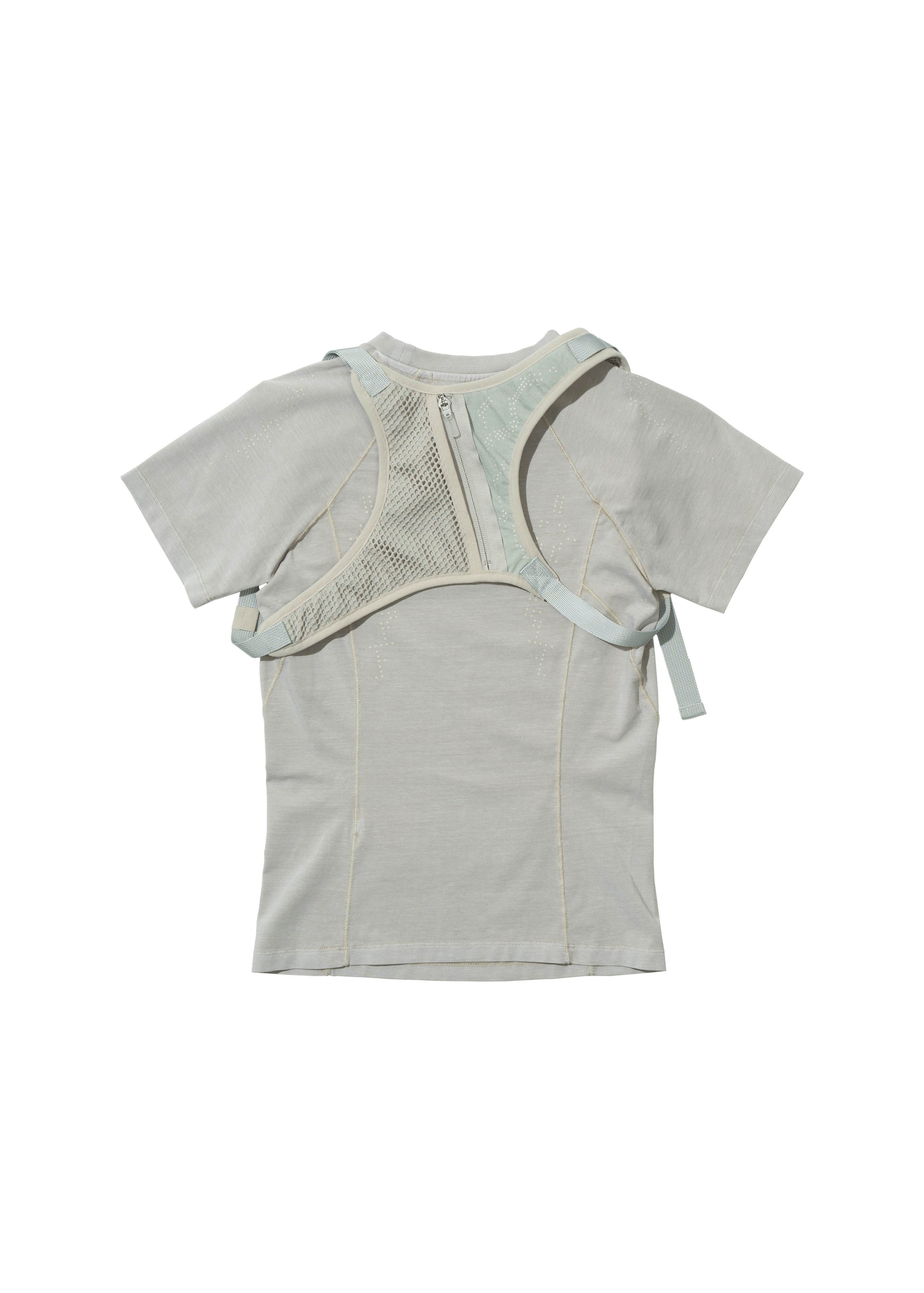 Hyein Seo - Dyed T-Shirt w/ Backstrap (Sand Grey) product image 6 | TRAB K-Fashion Australia