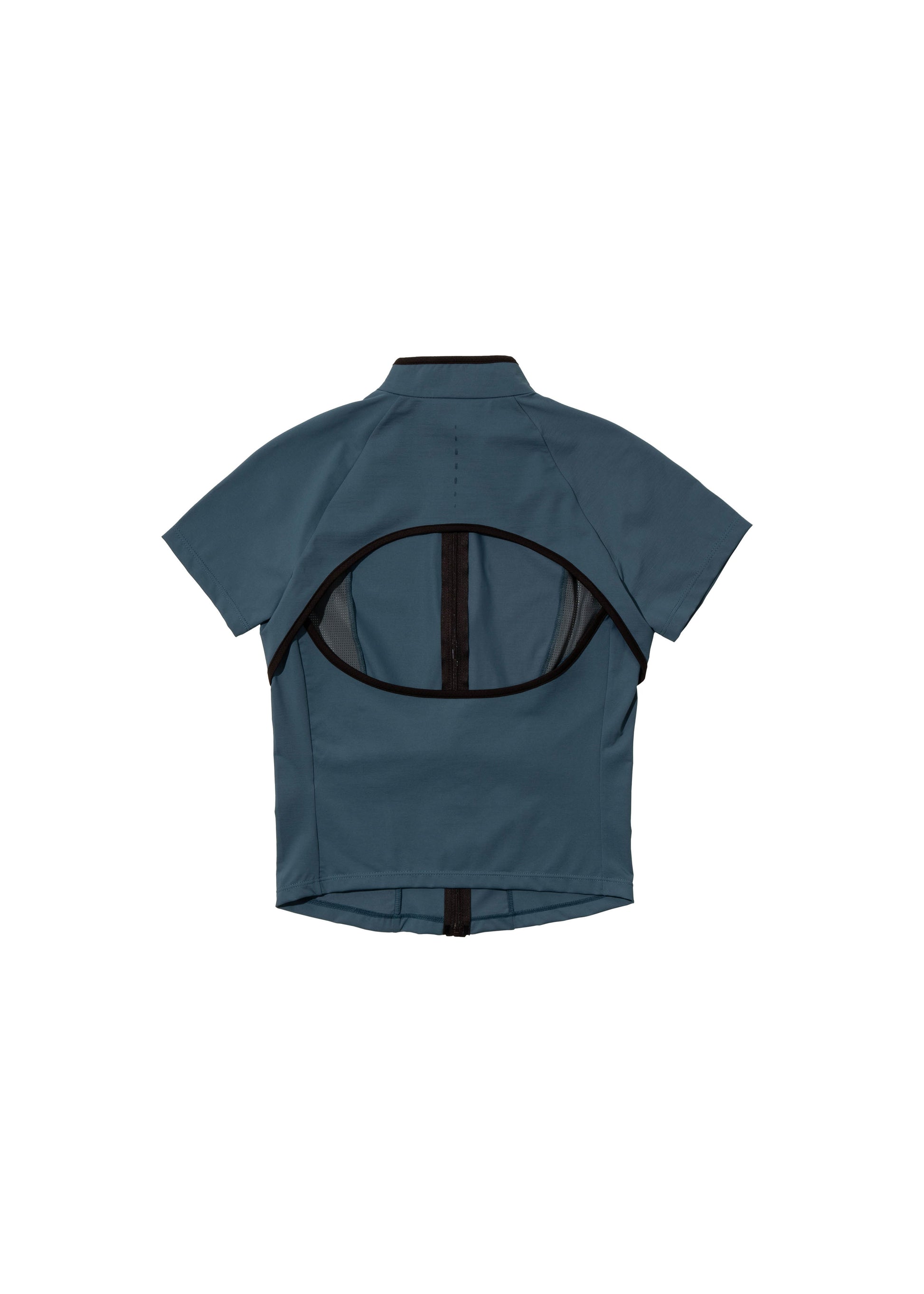 Hyein Seo - Slashed Zip Top (Fog Blue) product image 6 | TRAB K-Fashion Australia