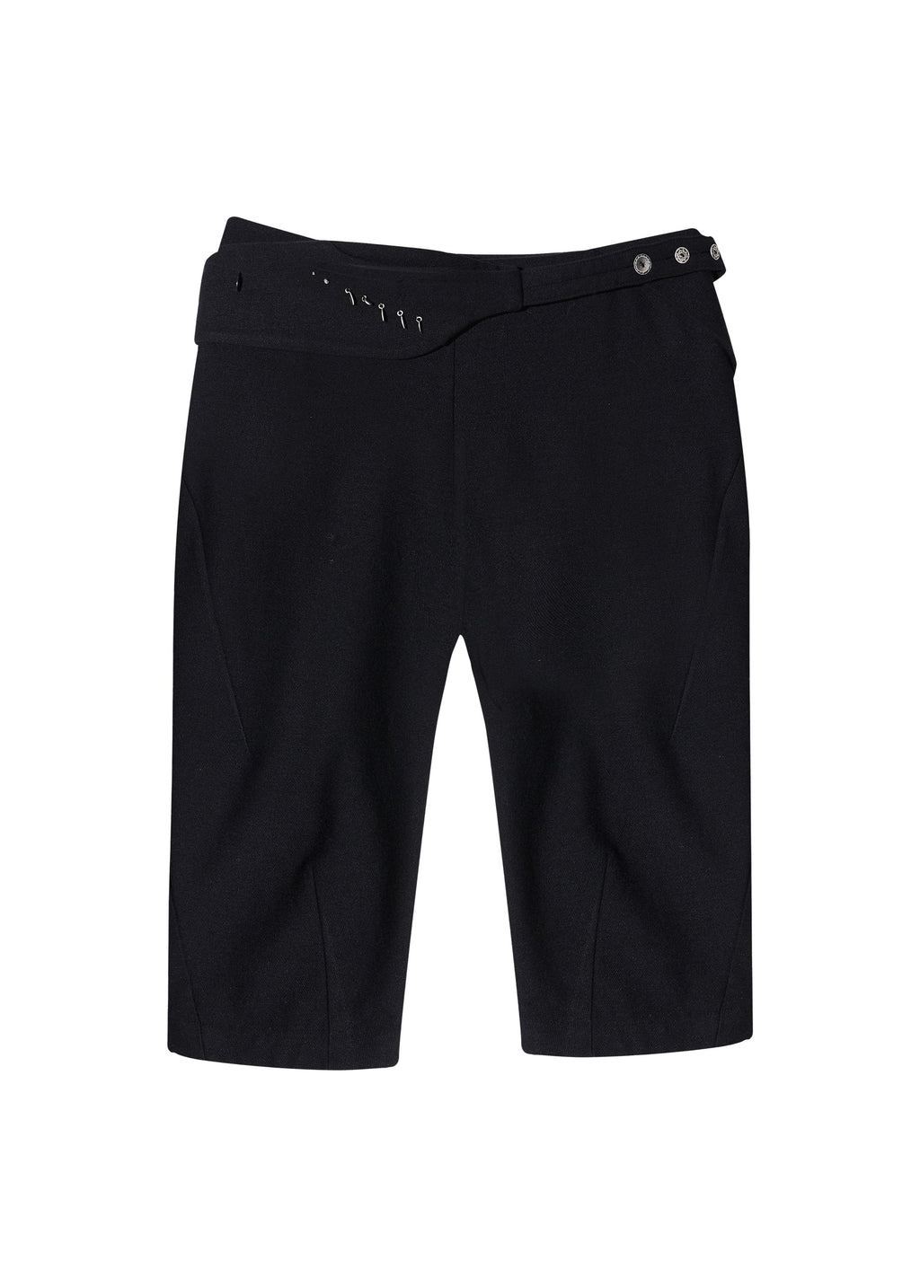 Hyein Seo - Capri Pants w/ Silver Charm Bag (Black) product image 5 | TRAB K-Fashion Australia