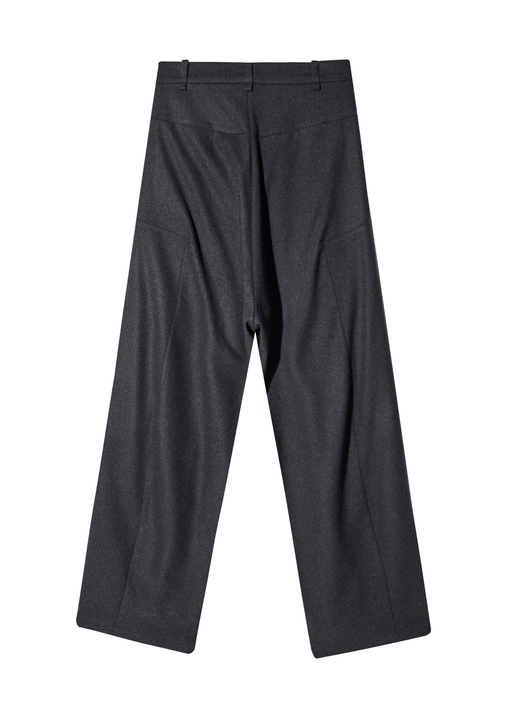 Hyein Seo - Wide Wool Pants (Dark Grey) product image 6 | TRAB K-Fashion Australia