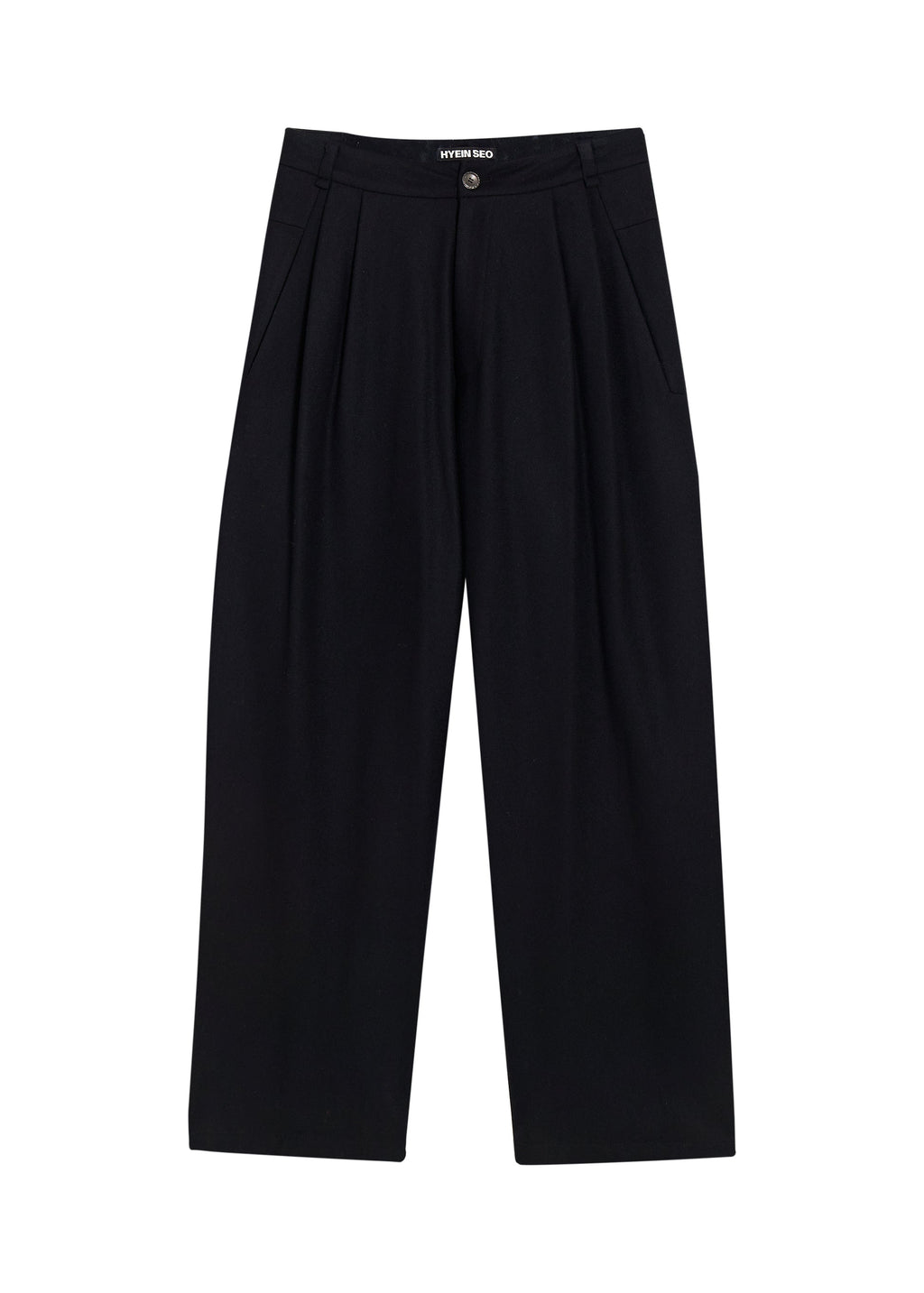 Hyein Seo - Wide Wool Pants (Black) product image 8 | TRAB K-Fashion Australia