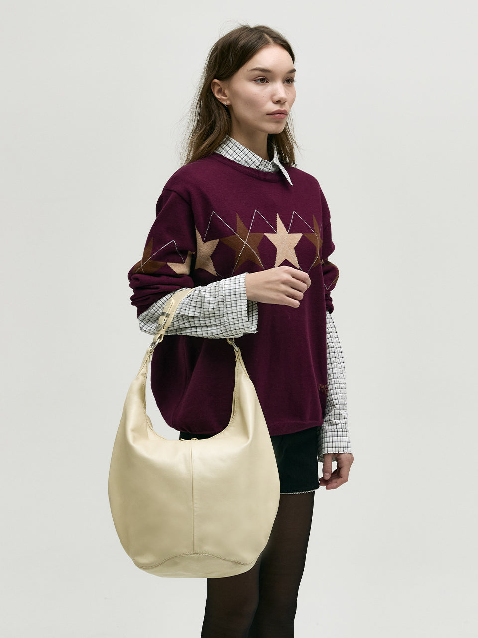 Marge Sherwood - Pumpkin Large (Blond Wood Glossy Plain) product image 2 | TRAB K-Fashion Australia