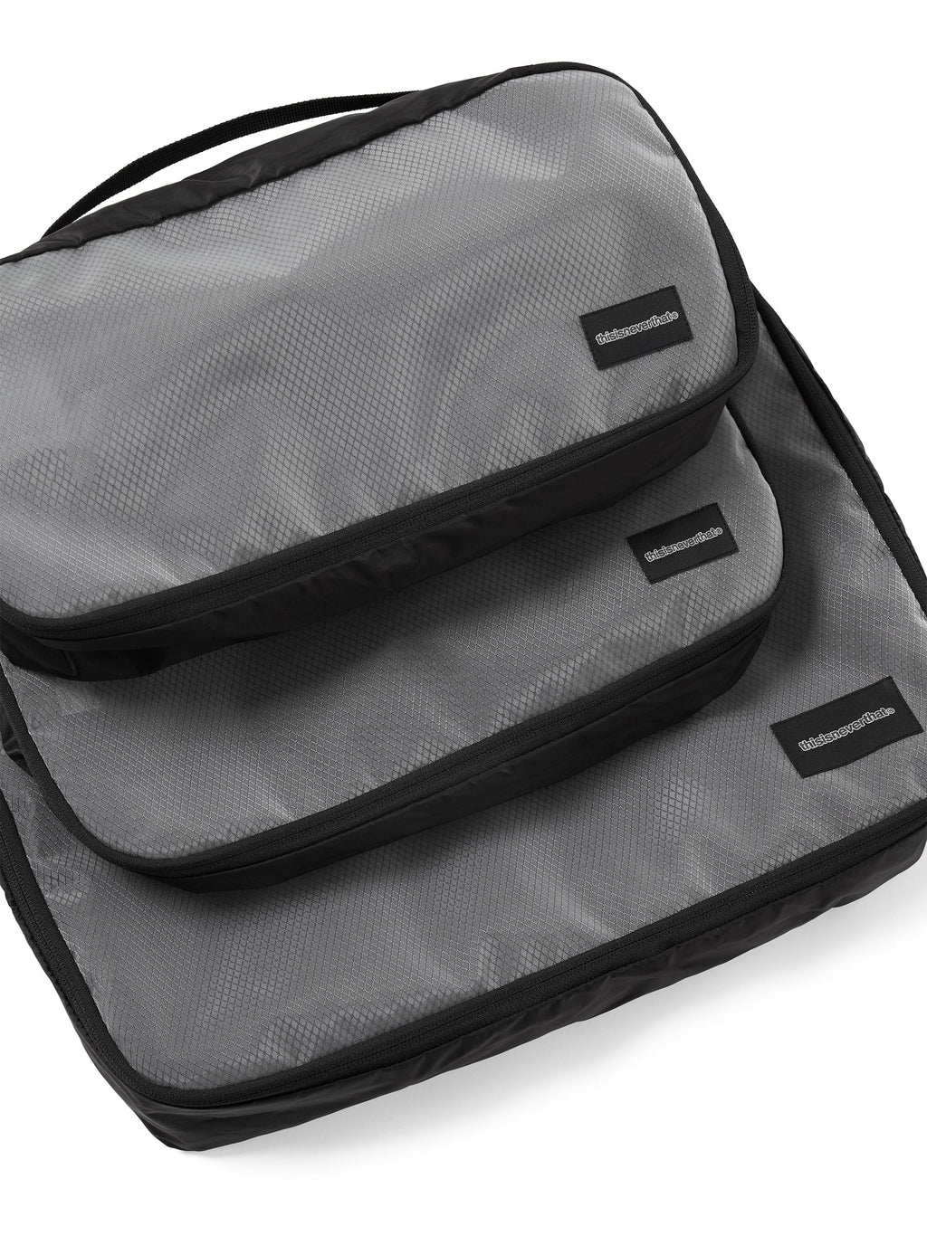 thisisneverthat - Packing Cube Set (Black) product image 4 | TRAB K-Fashion Australia