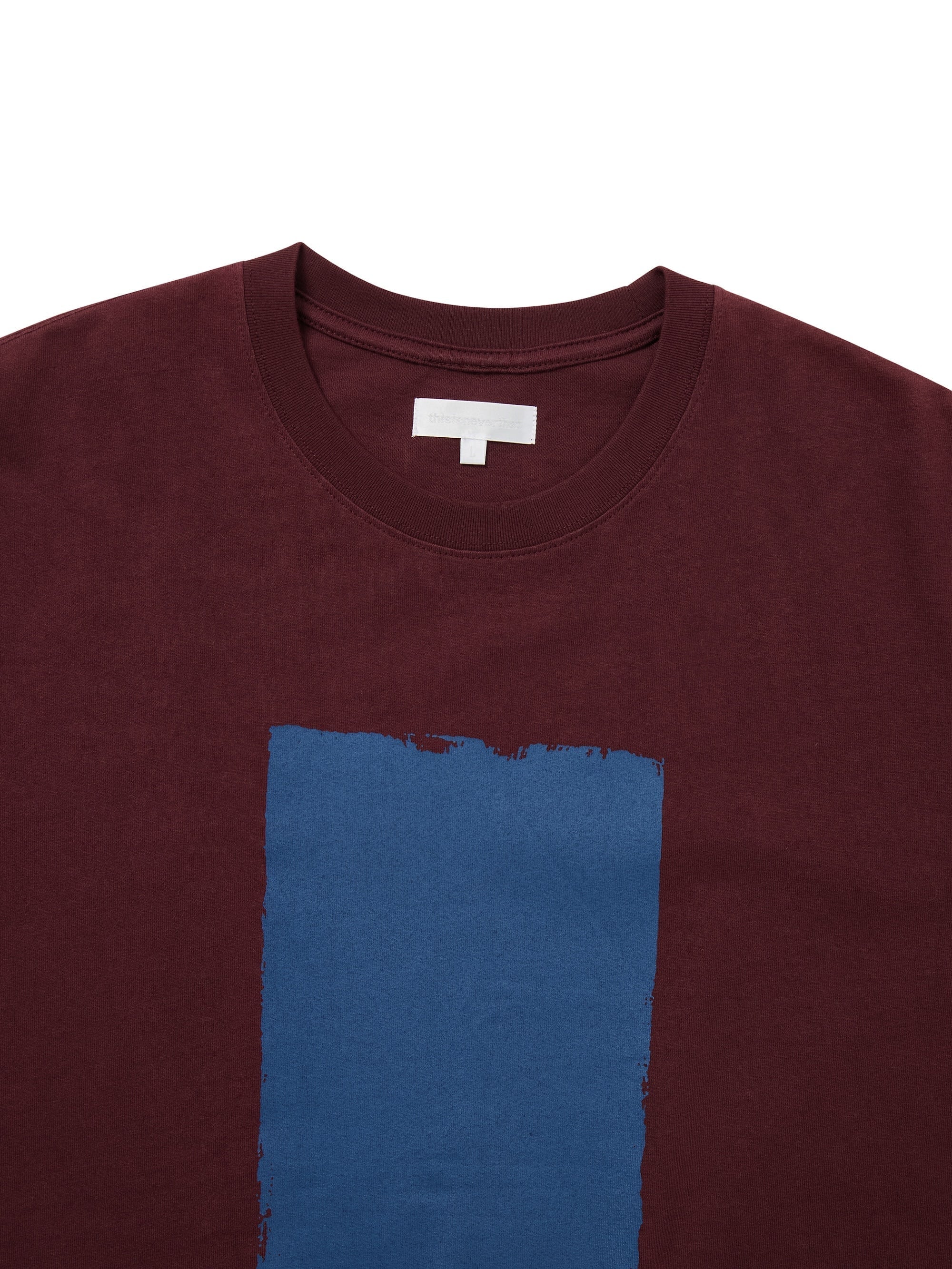 thisisneverthat - Paint Slab Tee (Burgundy) product image 2 | TRAB K-Fashion Australia