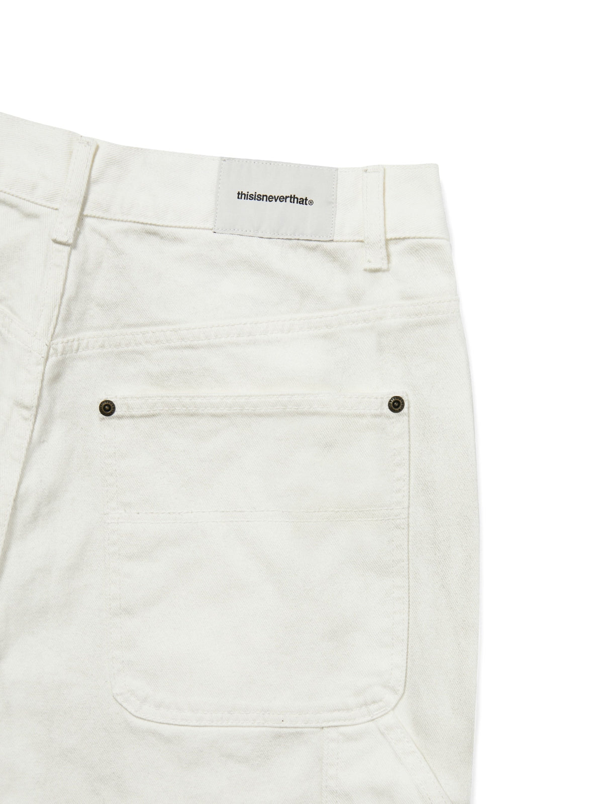 thisisneverthat - Painter Pant (White) product image 3 | TRAB K-Fashion Australia