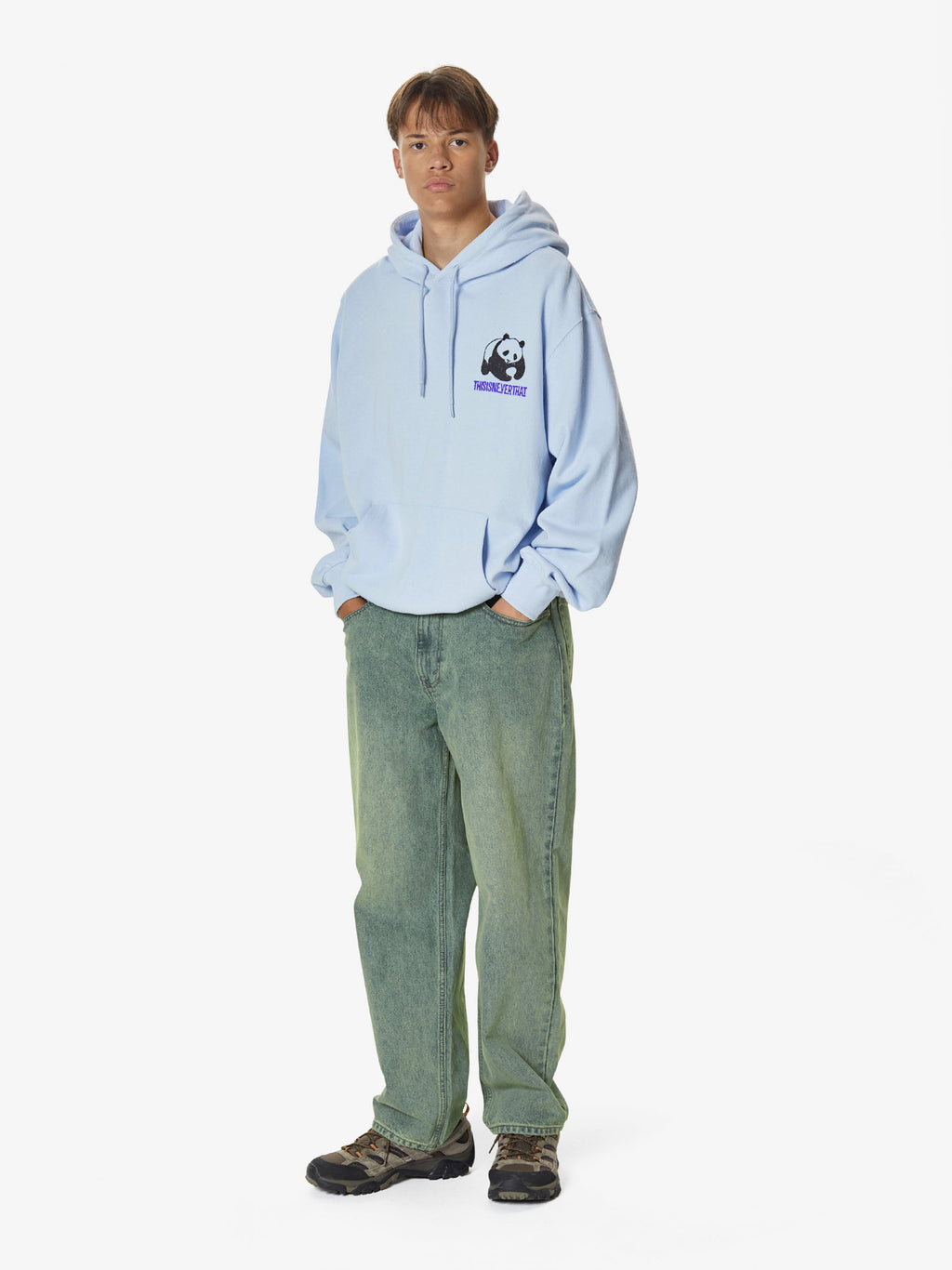 thisisneverthat - Panda Hoodie (Ice) product image 5 | TRAB K-Fashion Australia