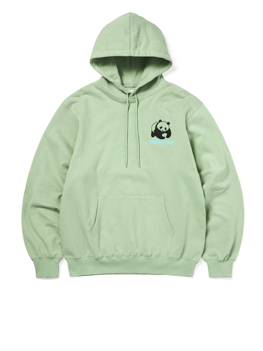 thisisneverthat - Panda Hoodie Pale (Green) product image 1 | TRAB K-Fashion Australia