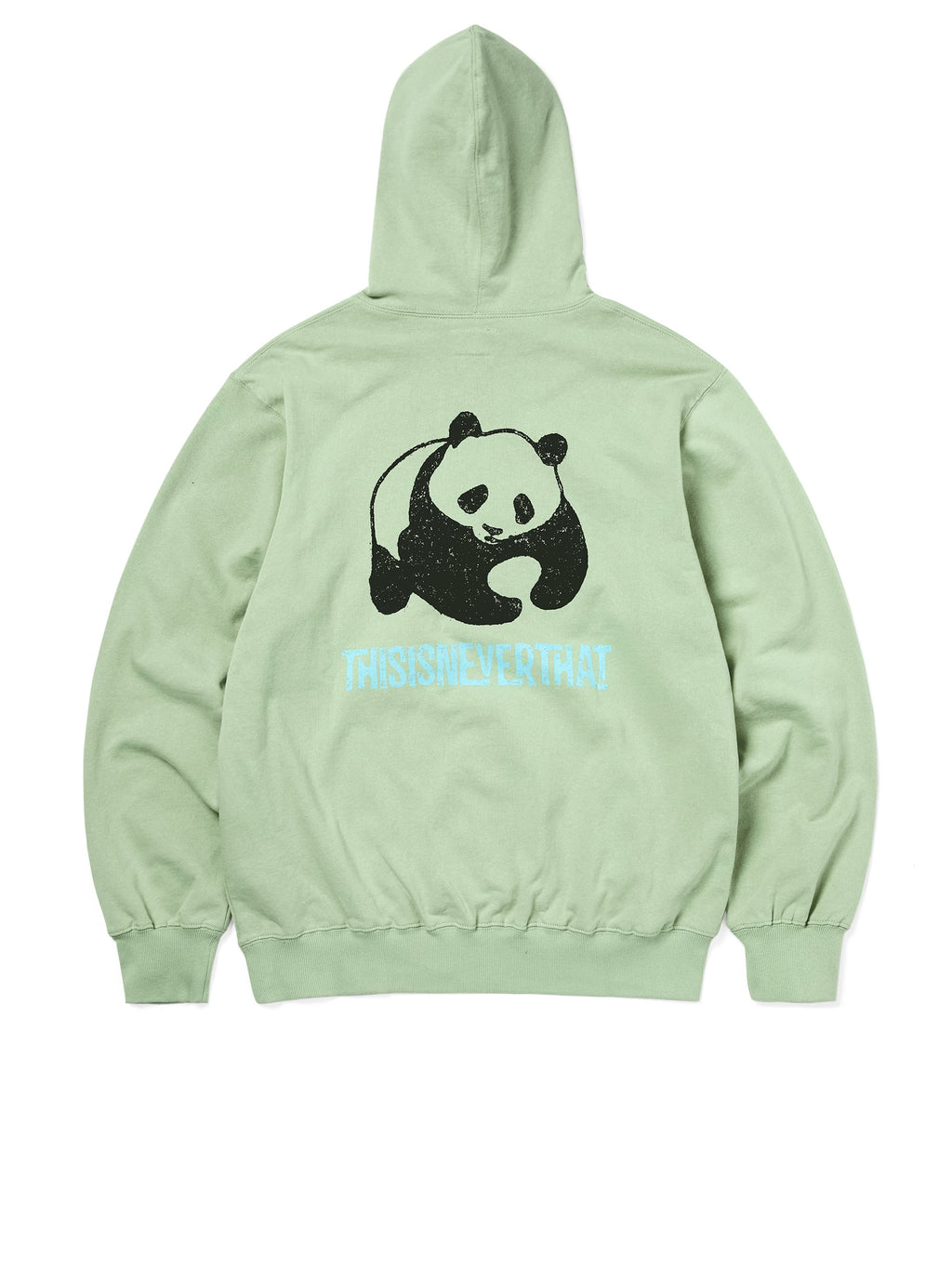 thisisneverthat - Panda Hoodie Pale (Green) product image 4 | TRAB K-Fashion Australia