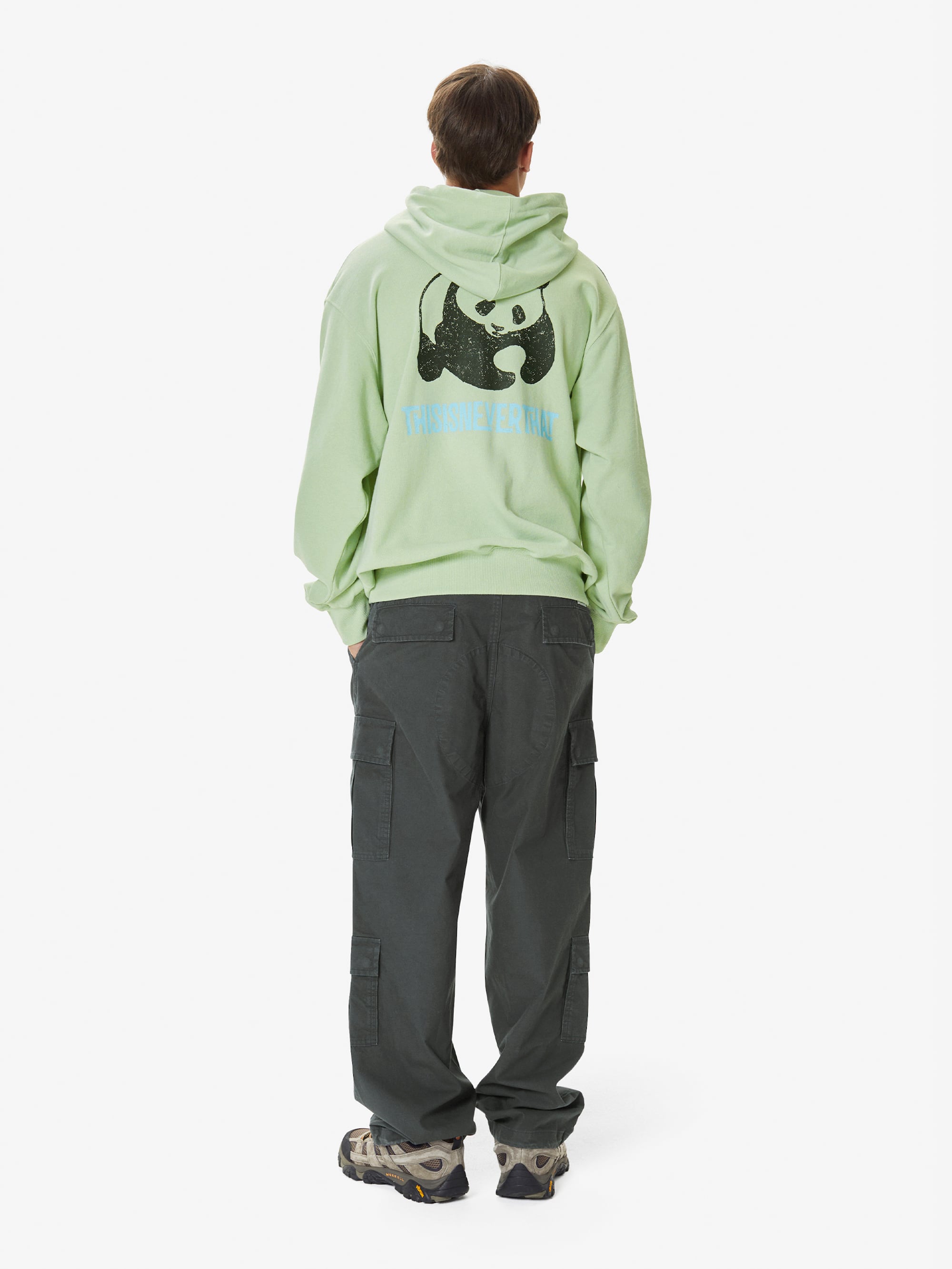 thisisneverthat - Panda Hoodie Pale (Green) product image 6 | TRAB K-Fashion Australia