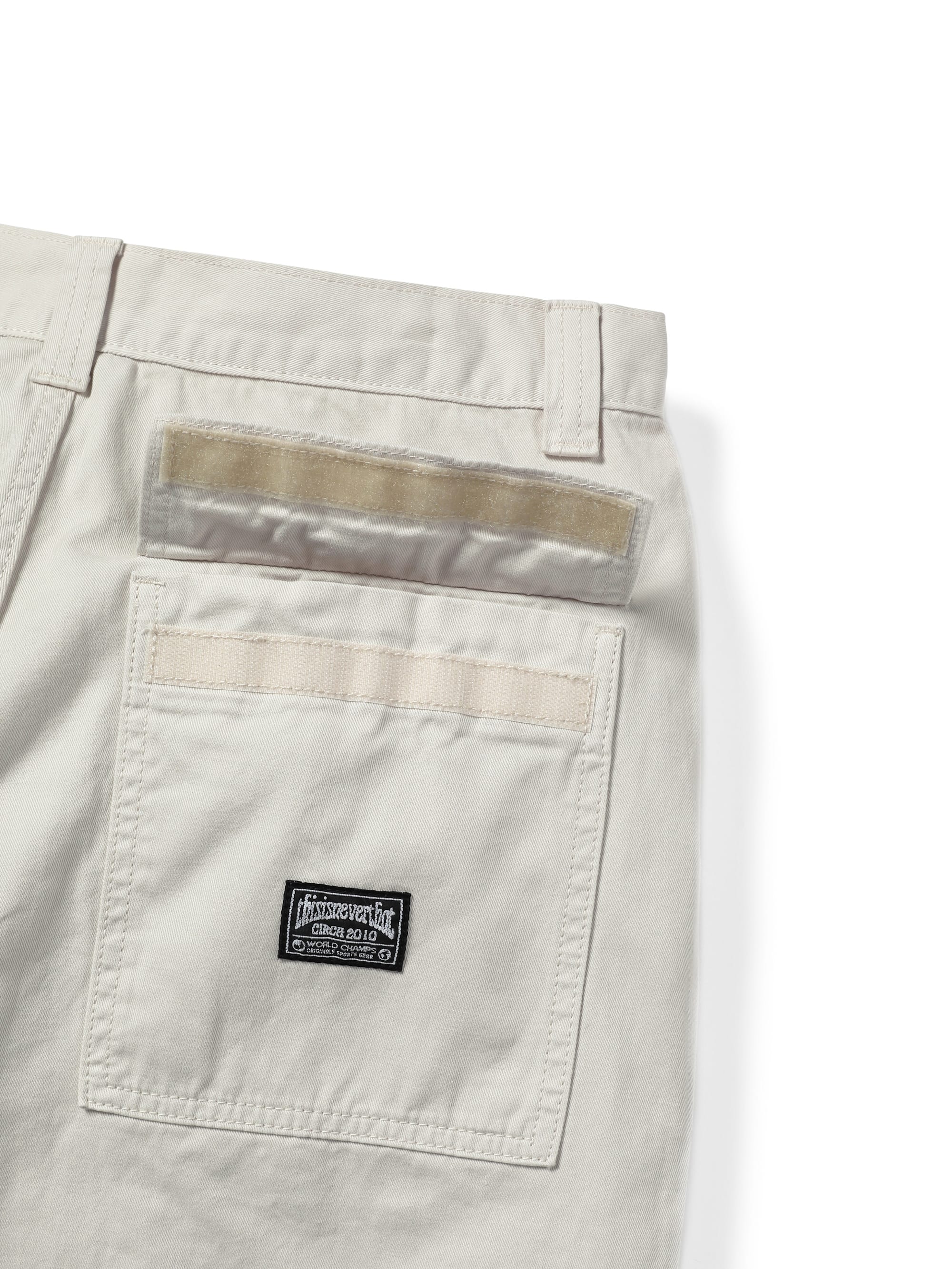 thisisneverthat - Paneled Overdyed Pant (Stone) product image 3 | TRAB K-Fashion Australia