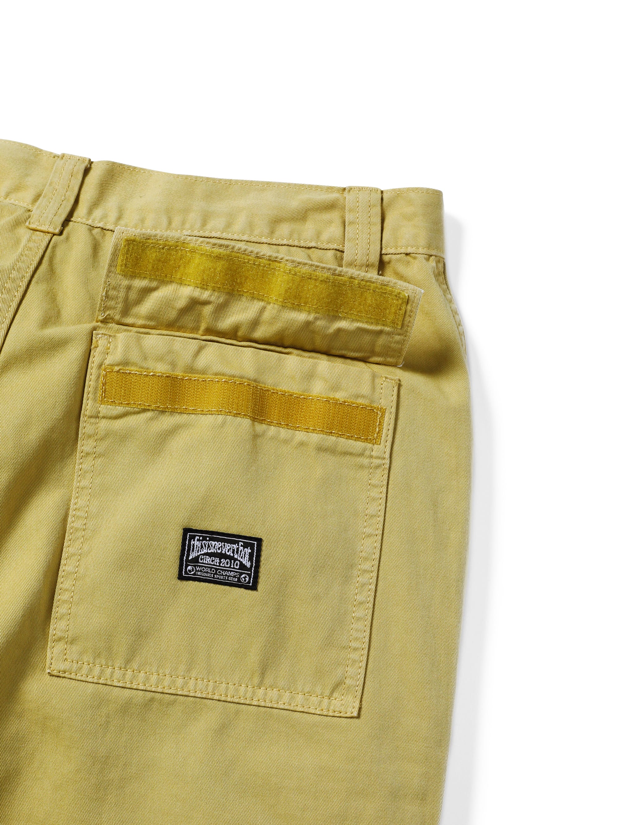 thisisneverthat - Paneled Overdyed Pant (Yellow) product image 3 | TRAB K-Fashion Australia