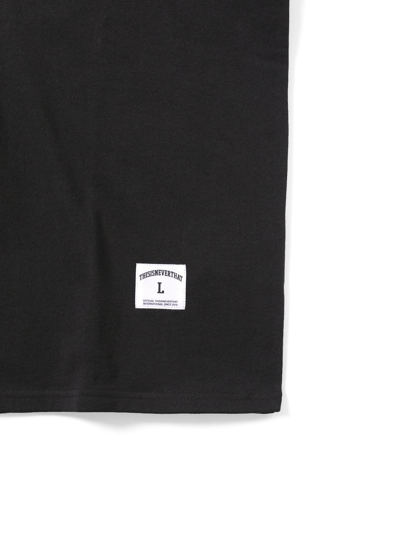 thisisneverthat - Paneled Sports Crewneck Off (Black) product image 4 | TRAB K-Fashion Australia