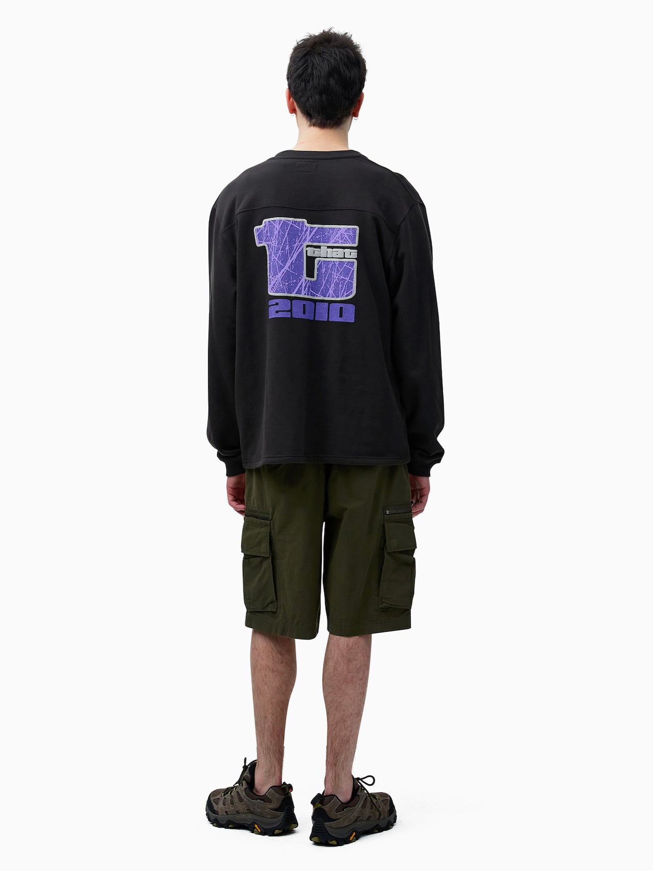 thisisneverthat - Paneled Sports Crewneck Off (Black) product image 7 | TRAB K-Fashion Australia