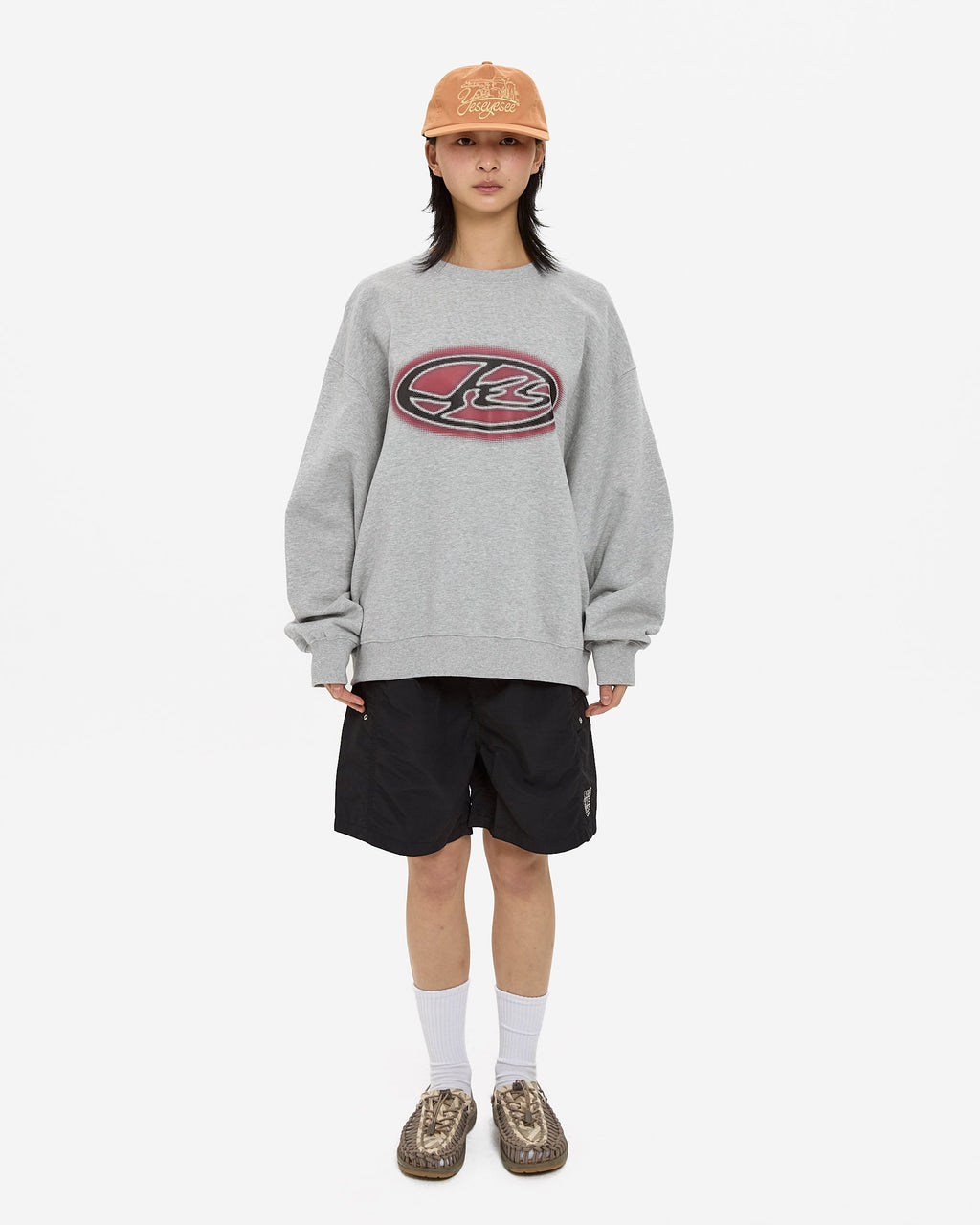 yeseyesee - Paneled Nylon Shorts (Black) product image 8 | TRAB K-Fashion Australia