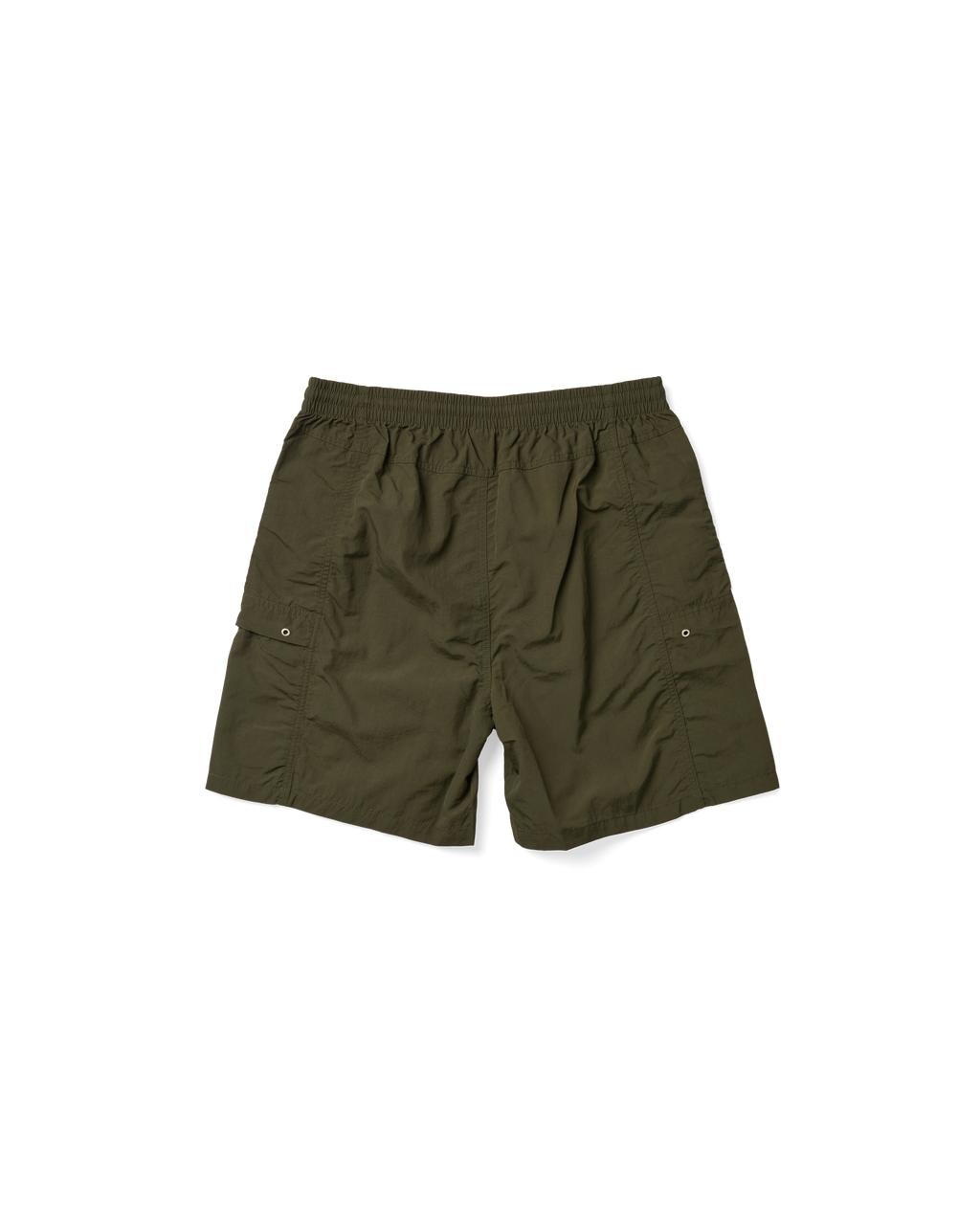 yeseyesee - Paneled Nylon Shorts (Olive) product image 2 | TRAB K-Fashion Australia