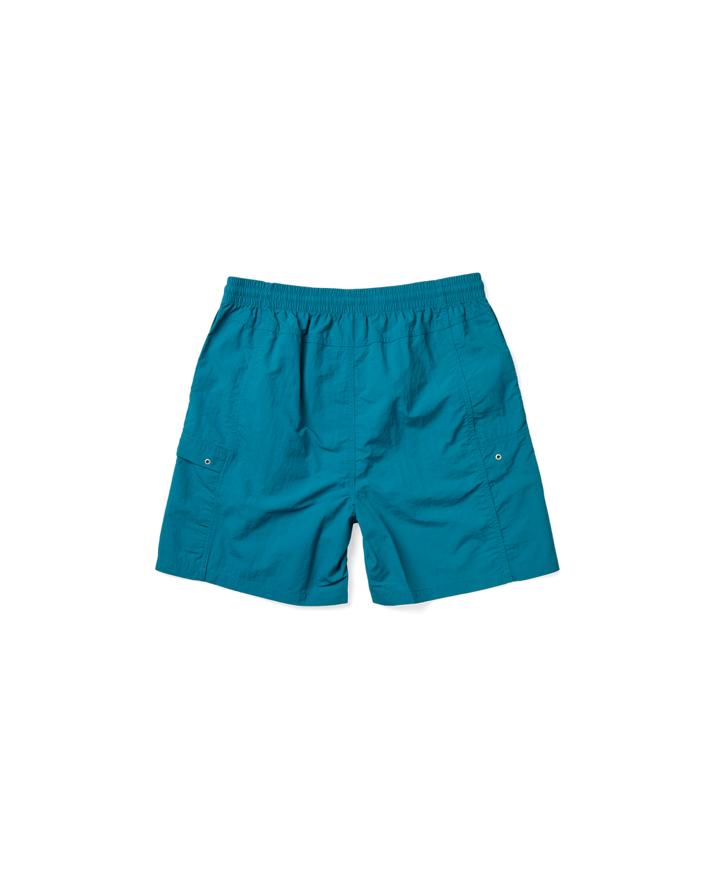 yeseyesee - Paneled Nylon Shorts (Teal Blue) product image 2 | TRAB K-Fashion Australia