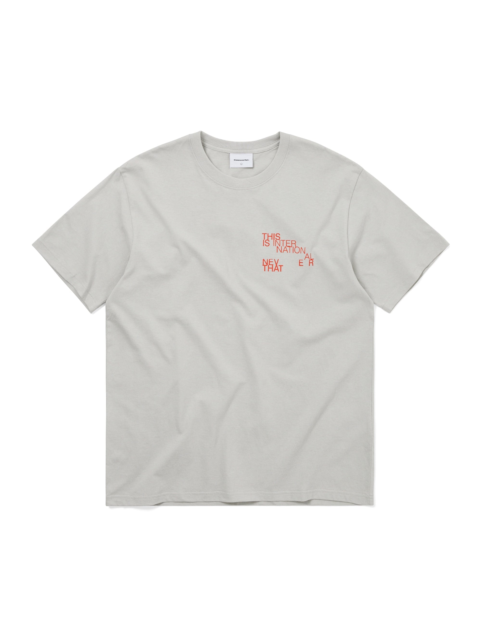 thisisneverthat - Paragraph Tee (Grey) product image 1 | TRAB K-Fashion Australia