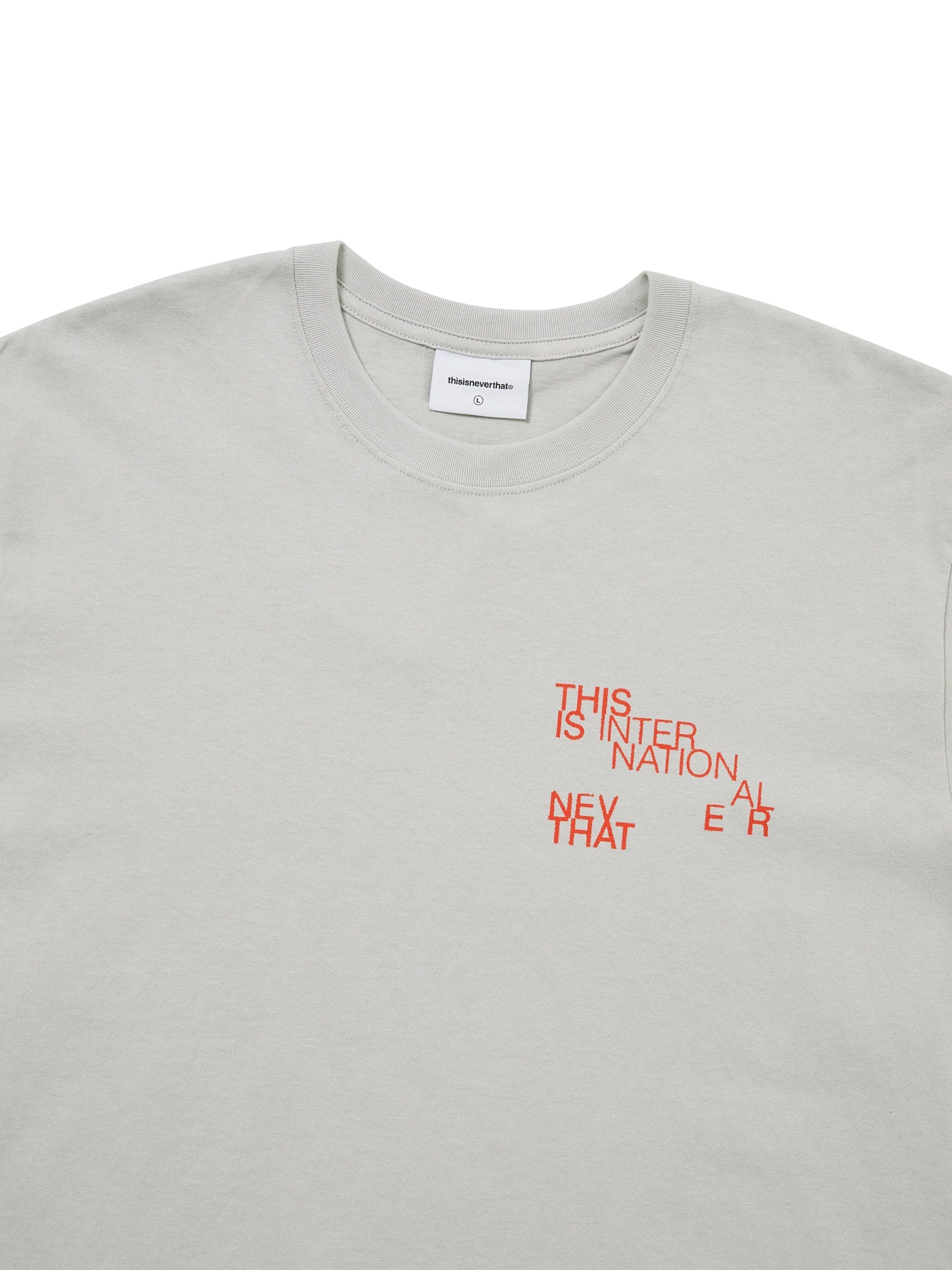 thisisneverthat - Paragraph Tee (Grey) product image 2 | TRAB K-Fashion Australia