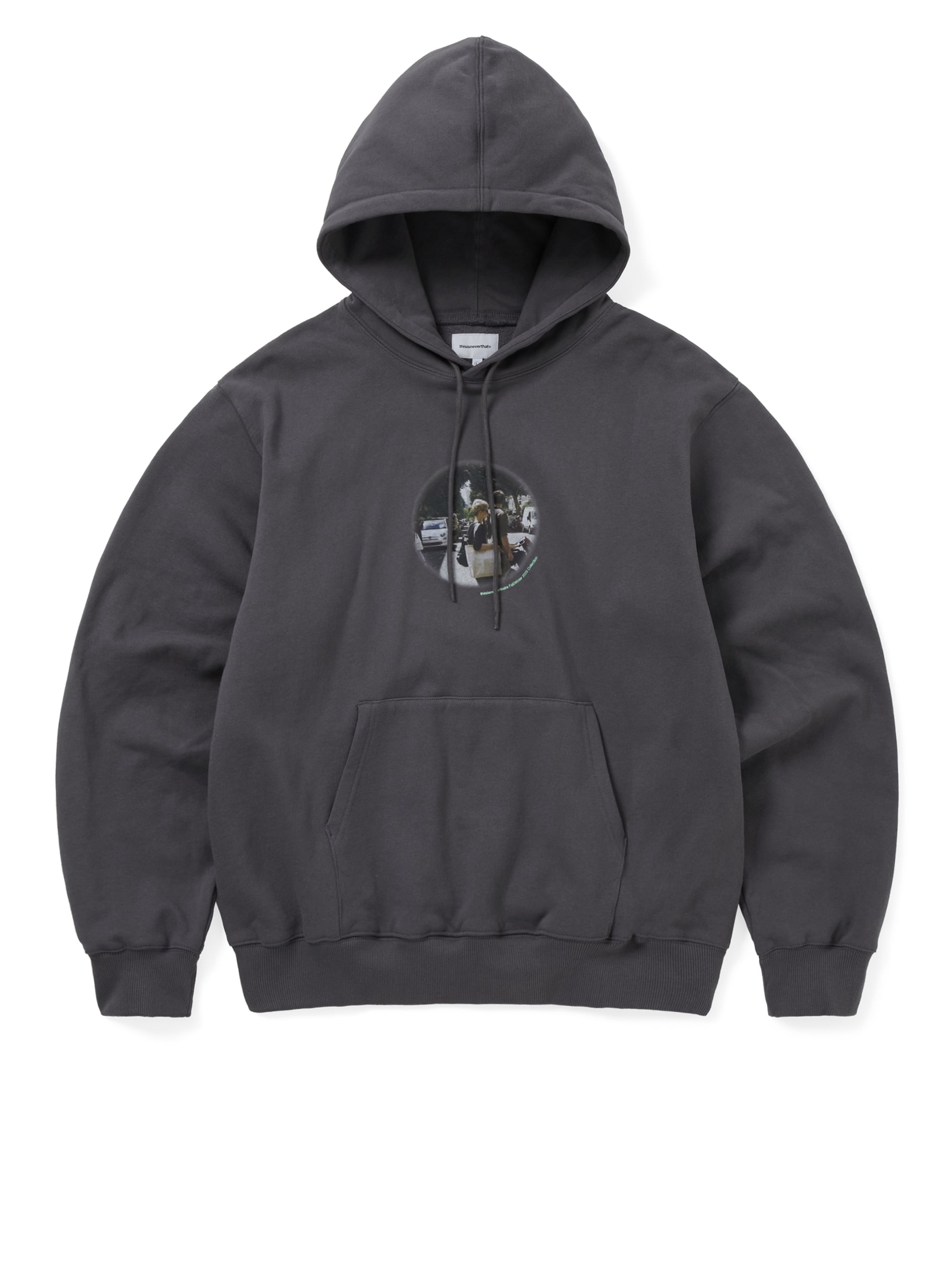 thisisneverthat - Park Hoodie Dark (Grey) product image 1 | TRAB K-Fashion Australia