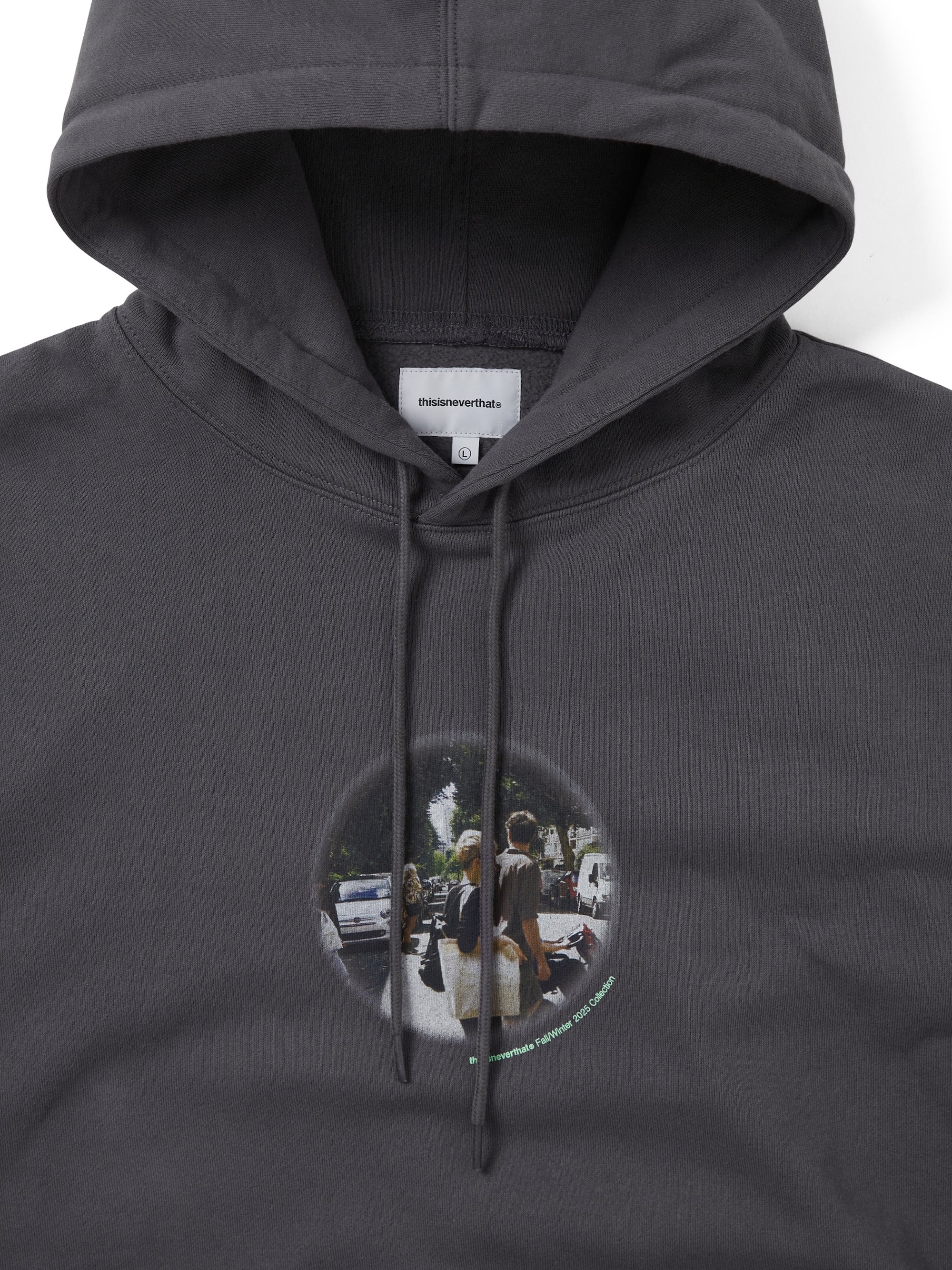 thisisneverthat - Park Hoodie Dark (Grey) product image 2 | TRAB K-Fashion Australia