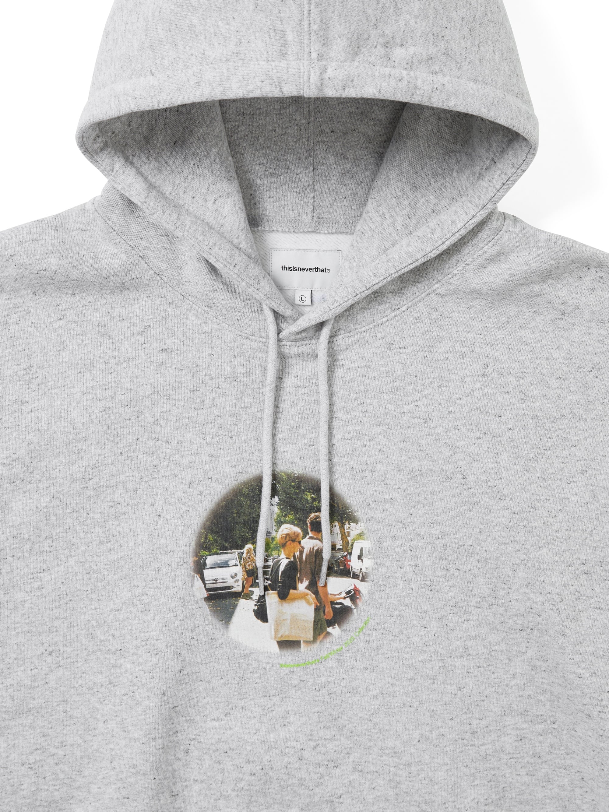 thisisneverthat - Park Hoodie (Heather Grey) product image 2 | TRAB K-Fashion Australia