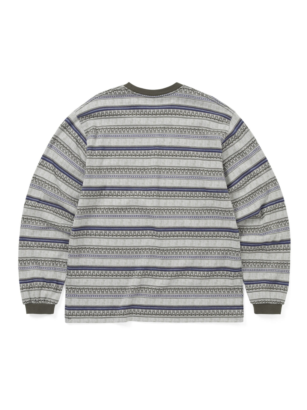 thisisneverthat - Pattern Striped L/S Tee (Ivory) product image 3 | TRAB K-Fashion Australia