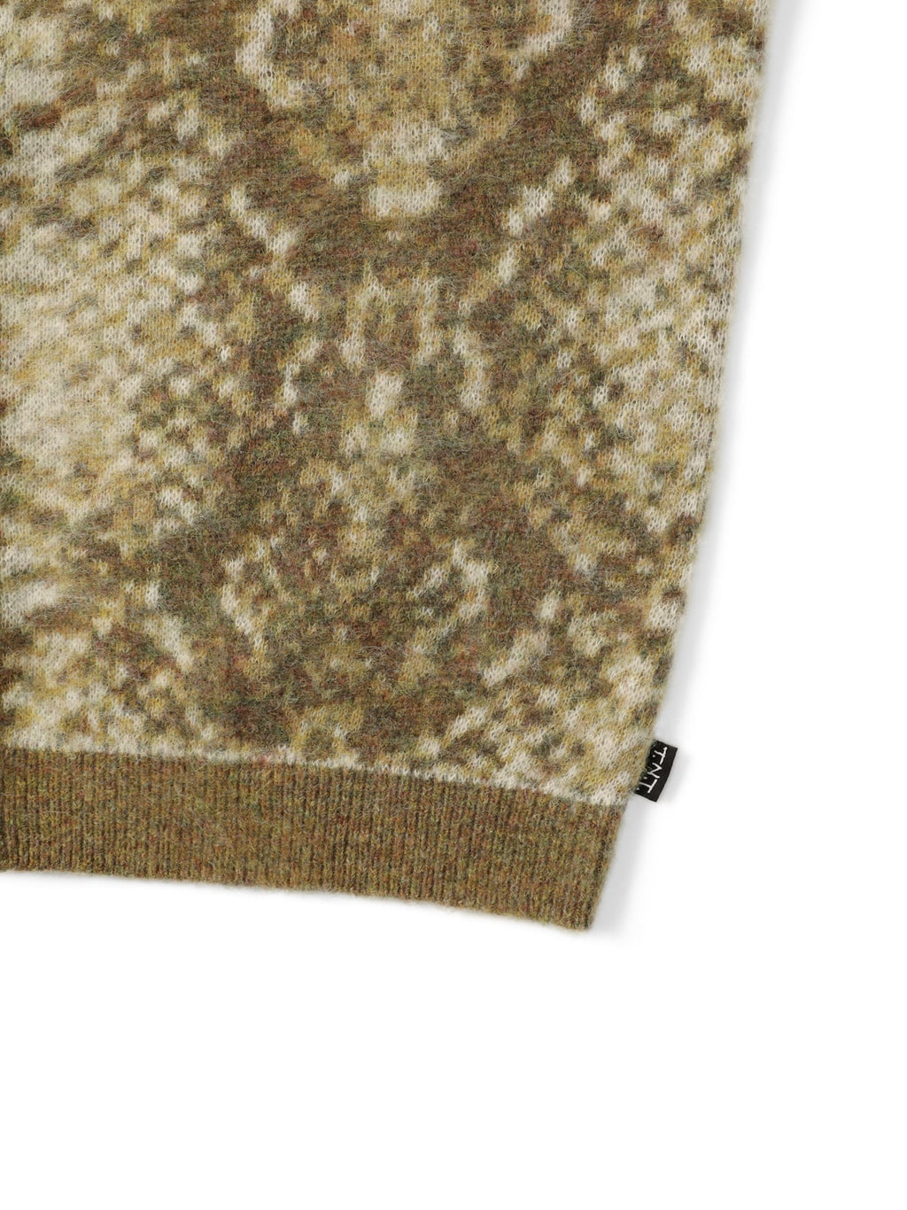 thisisneverthat - Python Jacquard Knit Cardigan (Brown) product image 3 | TRAB K-Fashion Australia