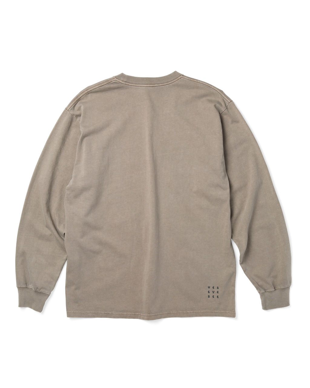 yeseyesee - Pigment C-Logo L/S (Brown) product image 2 | TRAB K-Fashion Australia