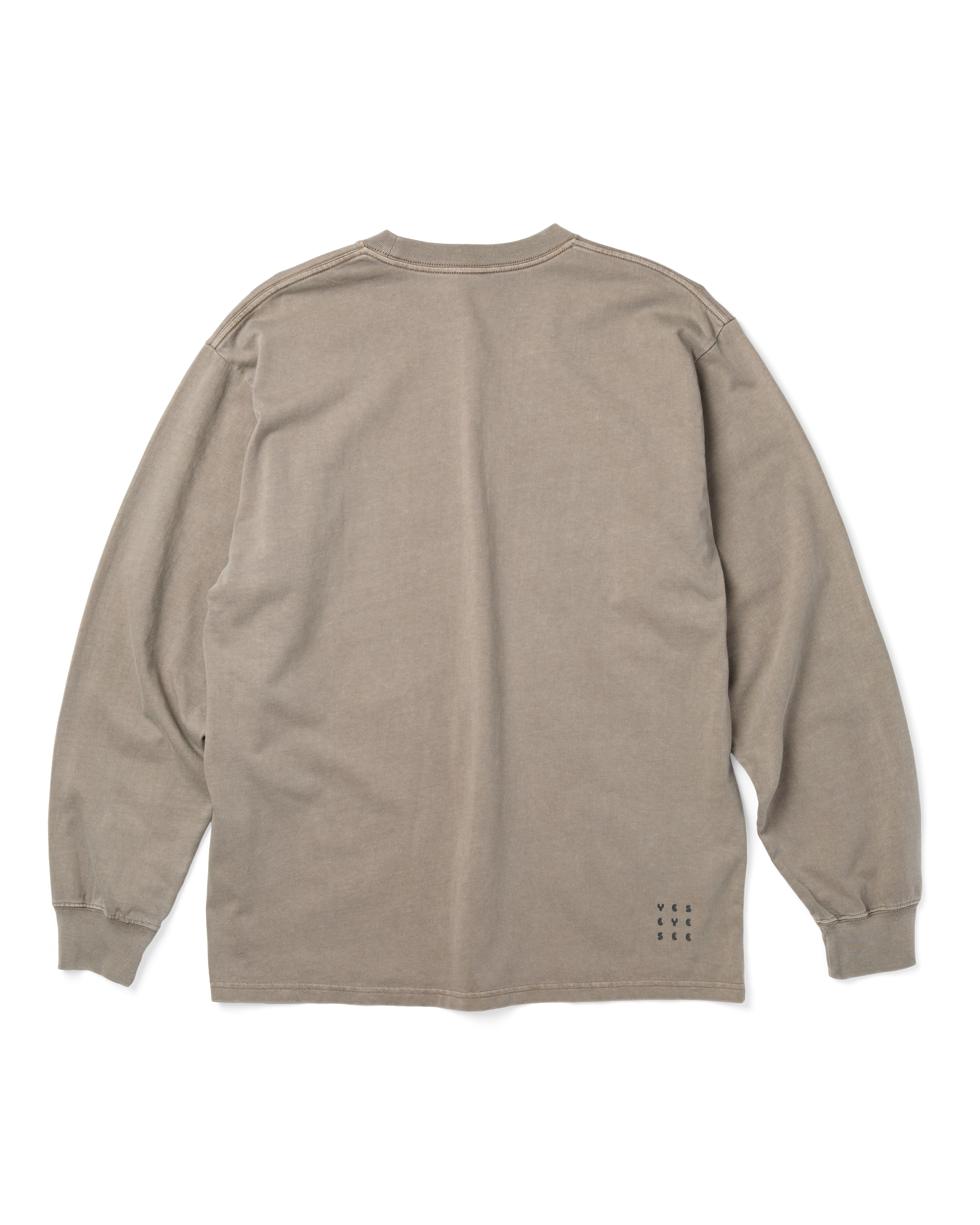 yeseyesee - Pigment C-Logo L/S (Brown) product image 2 | TRAB K-Fashion Australia