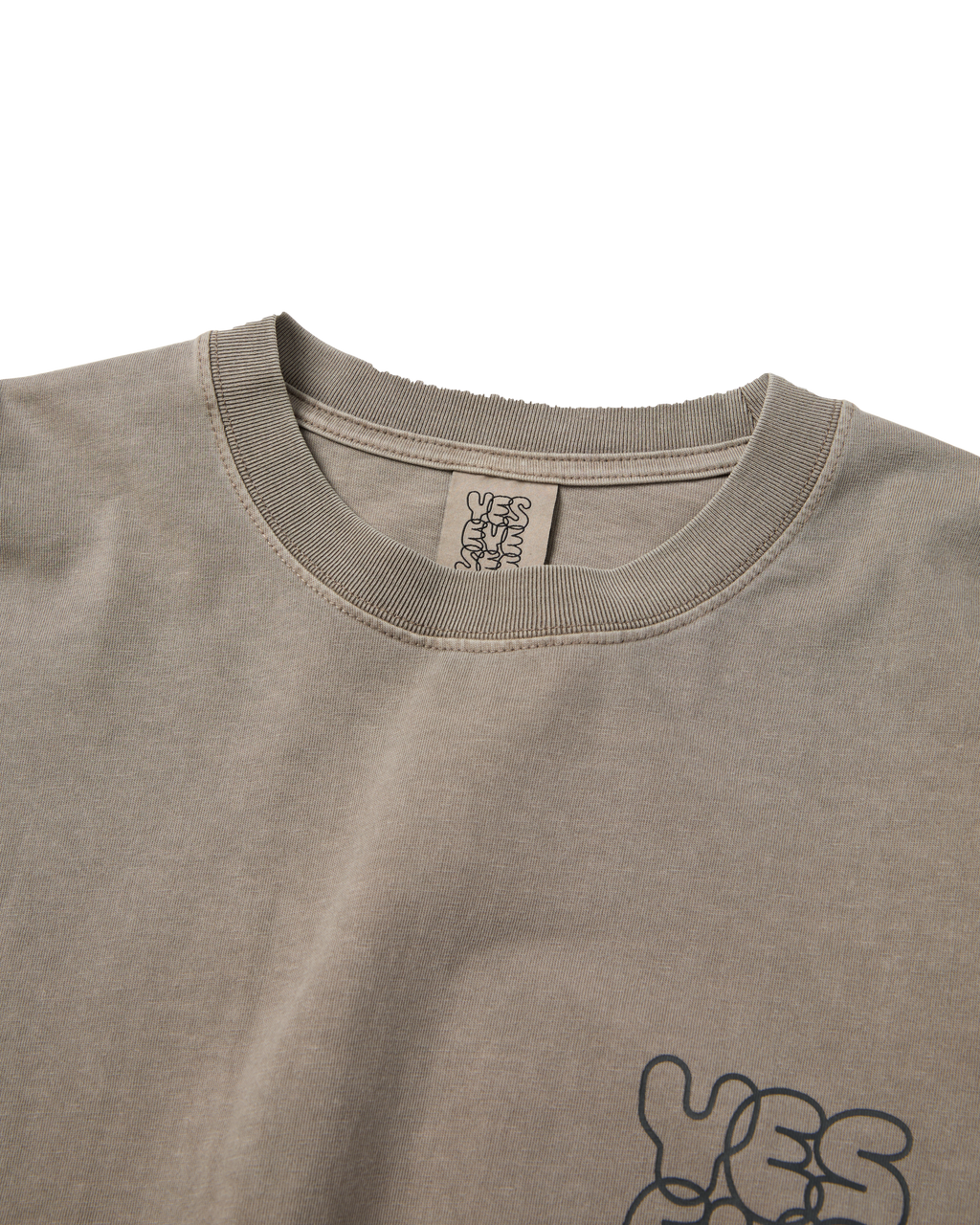 yeseyesee - Pigment C-Logo L/S (Brown) product image 3 | TRAB K-Fashion Australia