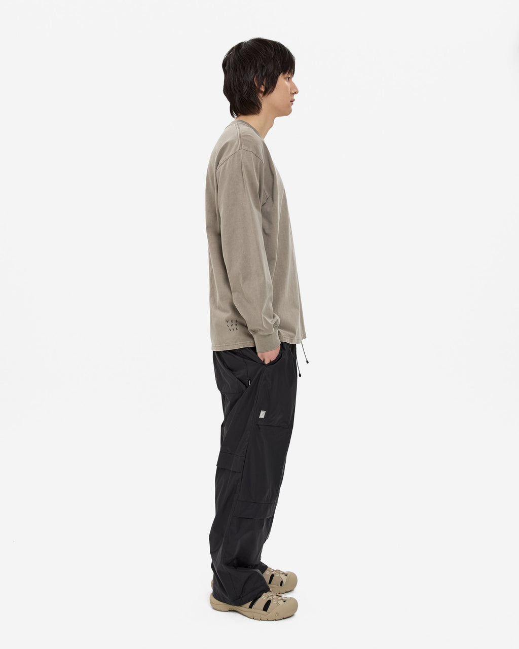 yeseyesee - Pigment C-Logo L/S (Brown) product image 8 | TRAB K-Fashion Australia