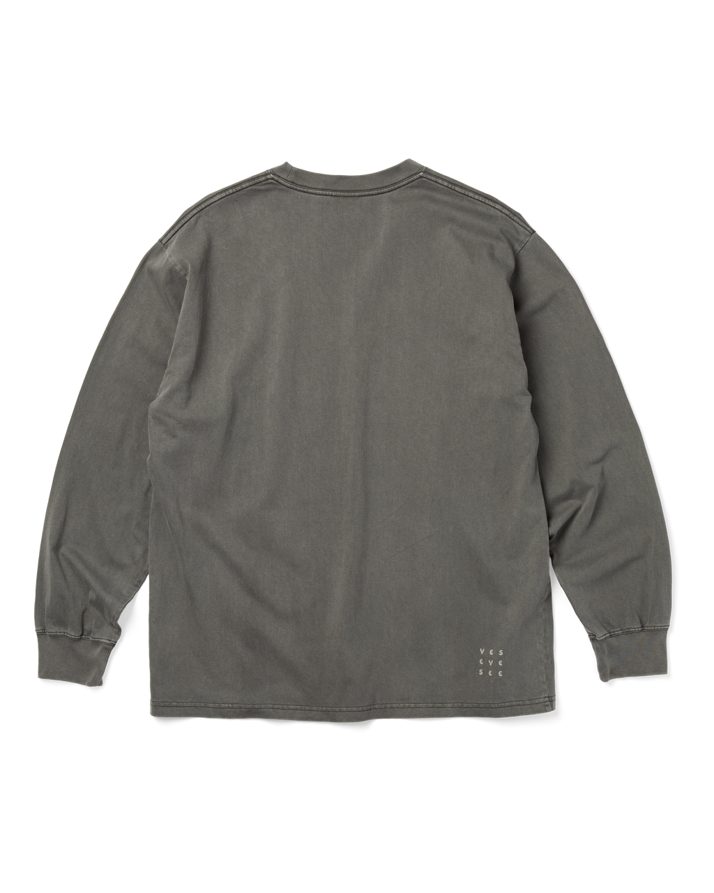 yeseyesee - Pigment C-Logo L/S (Charcoal) product image 2 | TRAB K-Fashion Australia