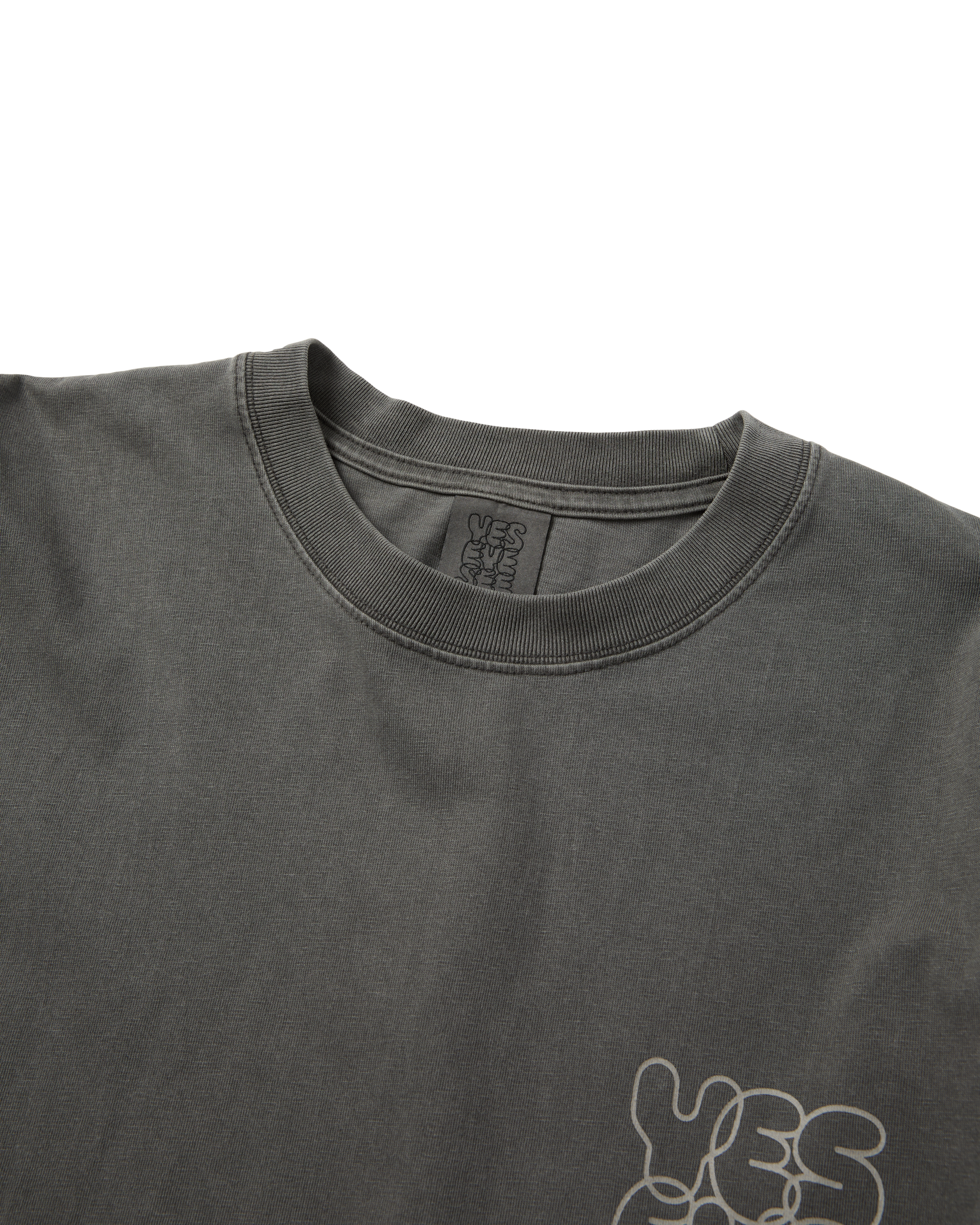 yeseyesee - Pigment C-Logo L/S (Charcoal) product image 3 | TRAB K-Fashion Australia