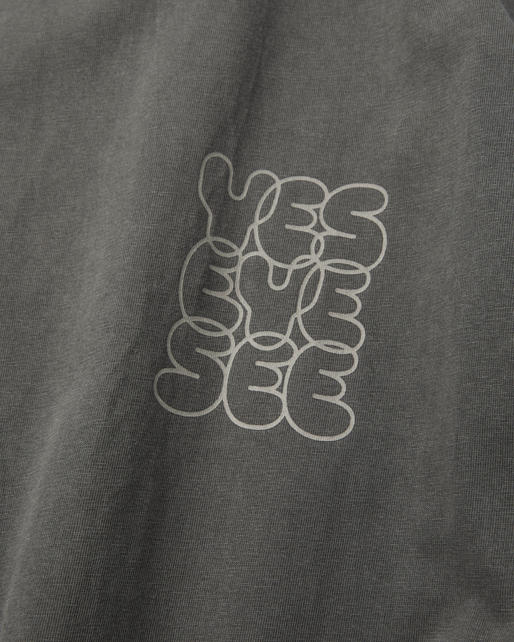 yeseyesee - Pigment C-Logo L/S (Charcoal) product image 4 | TRAB K-Fashion Australia