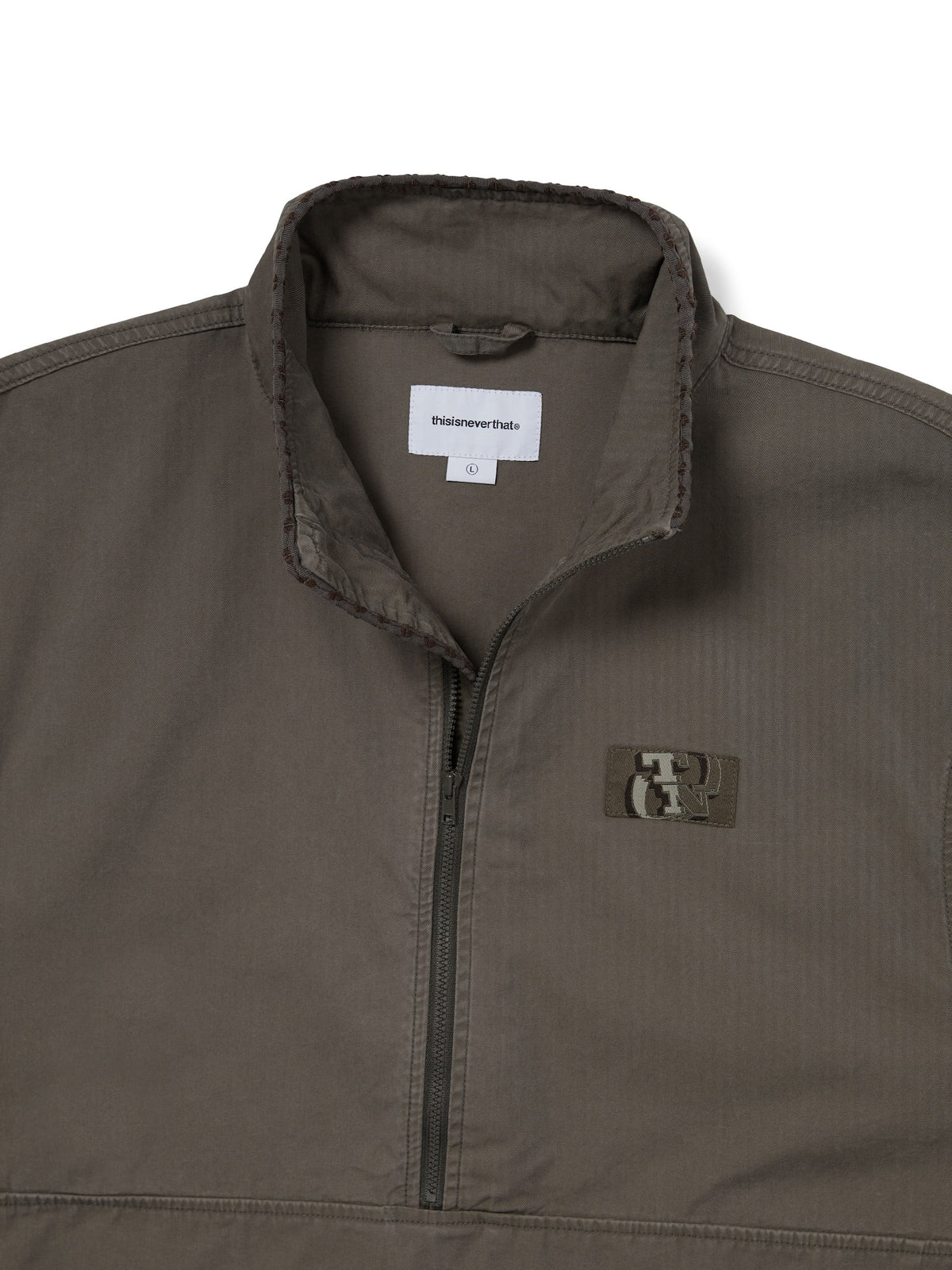 thisisneverthat - Piping Easy Pullover (Charcoal) product image 2 | TRAB K-Fashion Australia