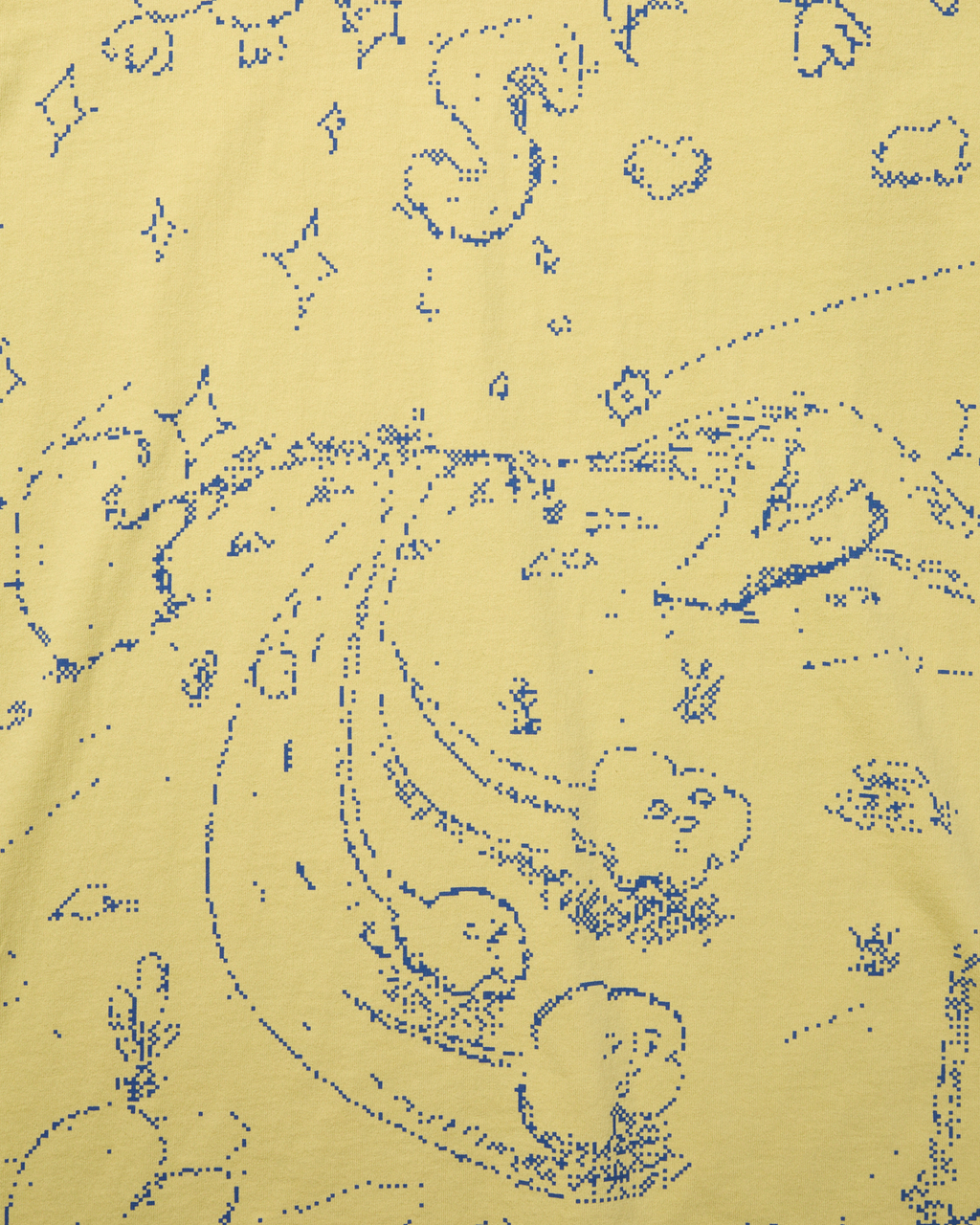 yeseyesee - Pixel World Tee (Light Mustard) product image 4 | TRAB K-Fashion Australia
