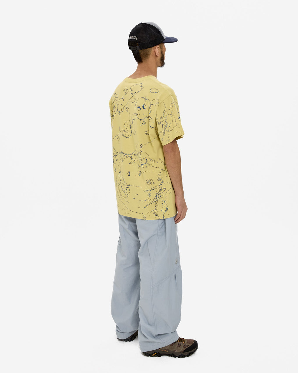 yeseyesee - Pixel World Tee (Light Mustard) product image 11 | TRAB K-Fashion Australia