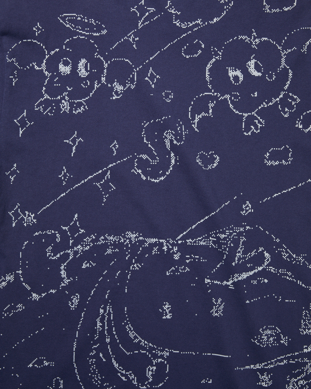 yeseyesee - Pixel World Tee (Light Navy) product image 4 | TRAB K-Fashion Australia