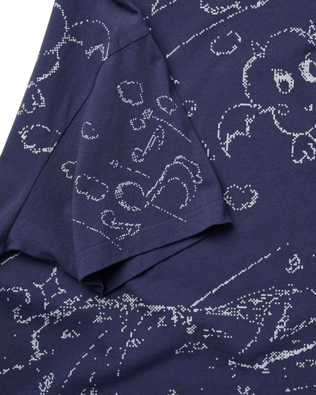 yeseyesee - Pixel World Tee (Light Navy) product image 5 | TRAB K-Fashion Australia
