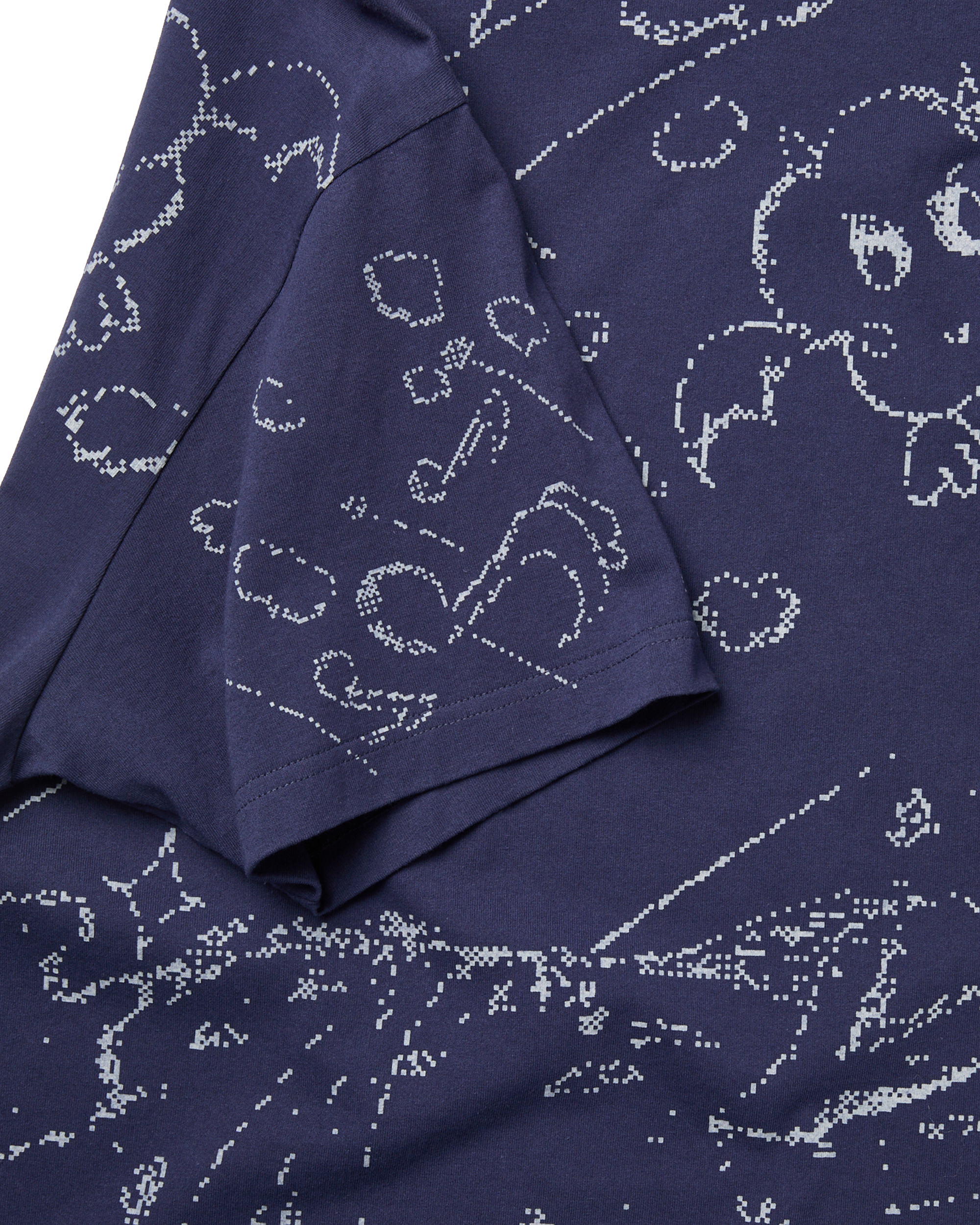 yeseyesee - Pixel World Tee (Light Navy) product image 5 | TRAB K-Fashion Australia