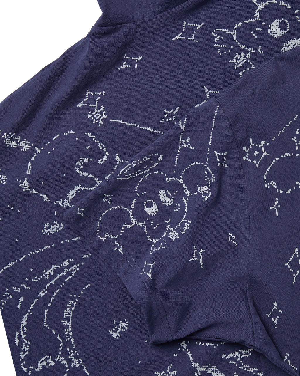 yeseyesee - Pixel World Tee (Light Navy) product image 6 | TRAB K-Fashion Australia