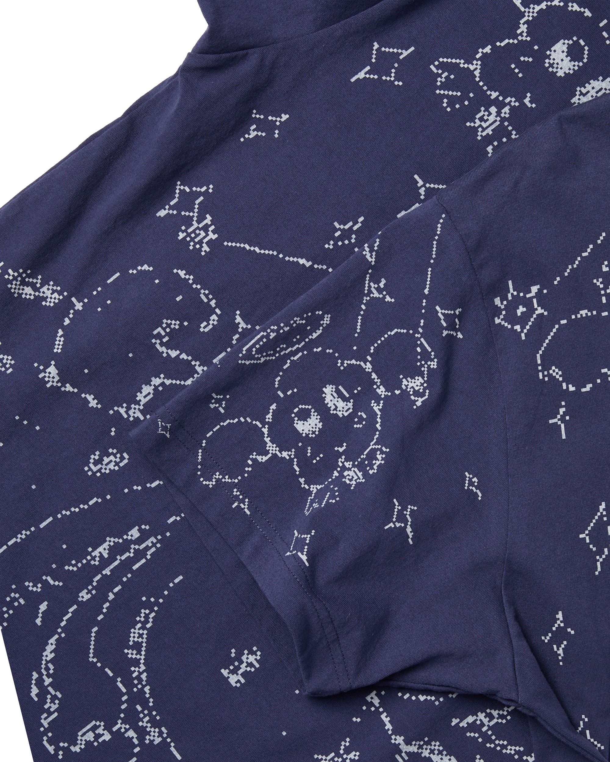 yeseyesee - Pixel World Tee (Light Navy) product image 6 | TRAB K-Fashion Australia