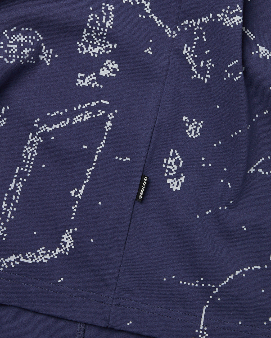 yeseyesee - Pixel World Tee (Light Navy) product image 7 | TRAB K-Fashion Australia